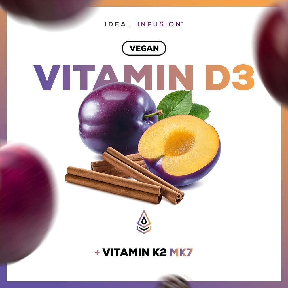 Vegan Vitamin D3 + MK7 Sublingual Spray with Full Spectrum B12