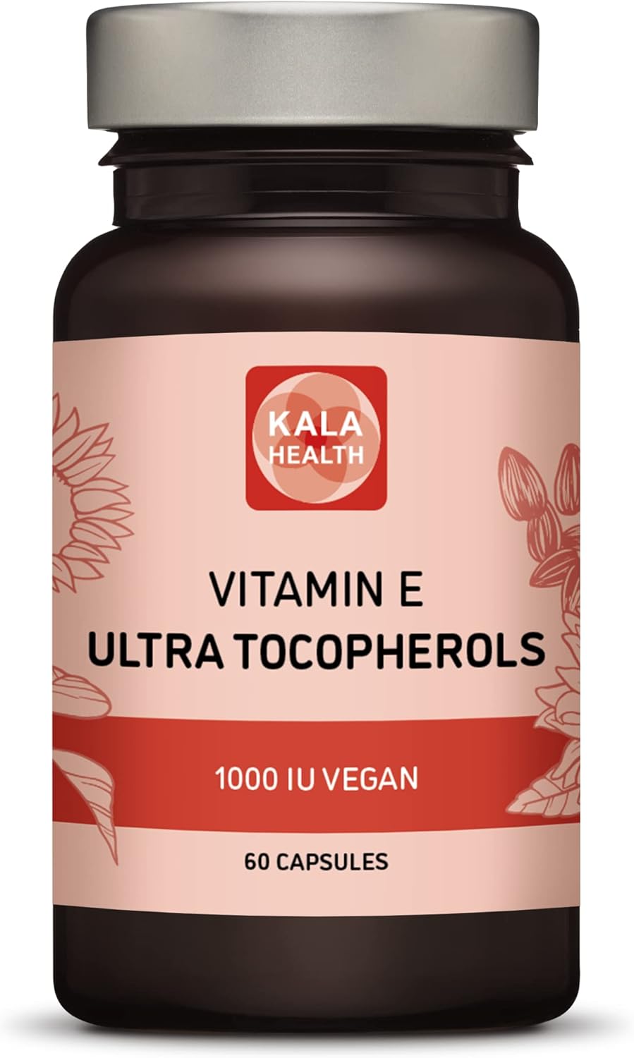 Vegan Vitamin E Supplement with All 4 Tocopherols - 1000 IU Ultra Tocopherol - Alpha, Beta, Gamma, Delta - 450mg - Kala Health - BoostGo Australia