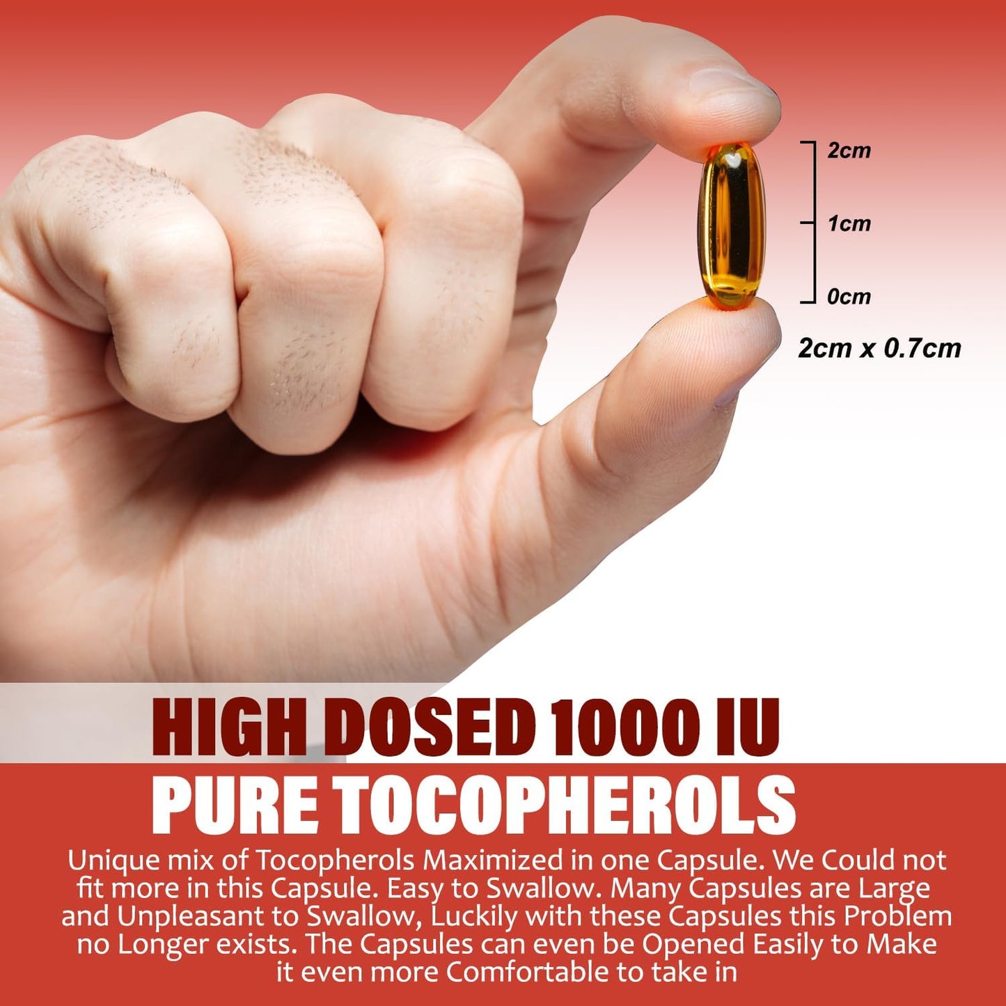 Vegan Vitamin E Supplement with All 4 Tocopherols - 1000 IU Ultra Tocopherol - Alpha, Beta, Gamma, Delta - 450mg - Kala Health - BoostGo Australia