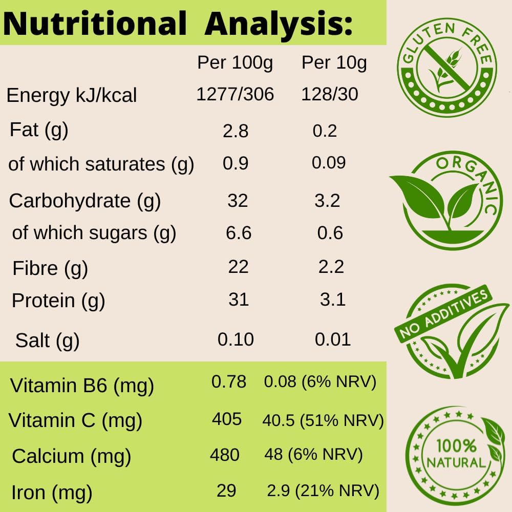 Vegatox Super Greens Powder 250g | Natural Vegan Green Superfood for Immunity Support, Energy Boost & Detox | Alkaline Formula with 50 Servings