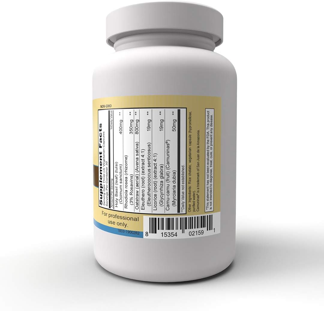 Vegetarian Adrenal Support Capsules - 90 Count by Priority One Vitamins