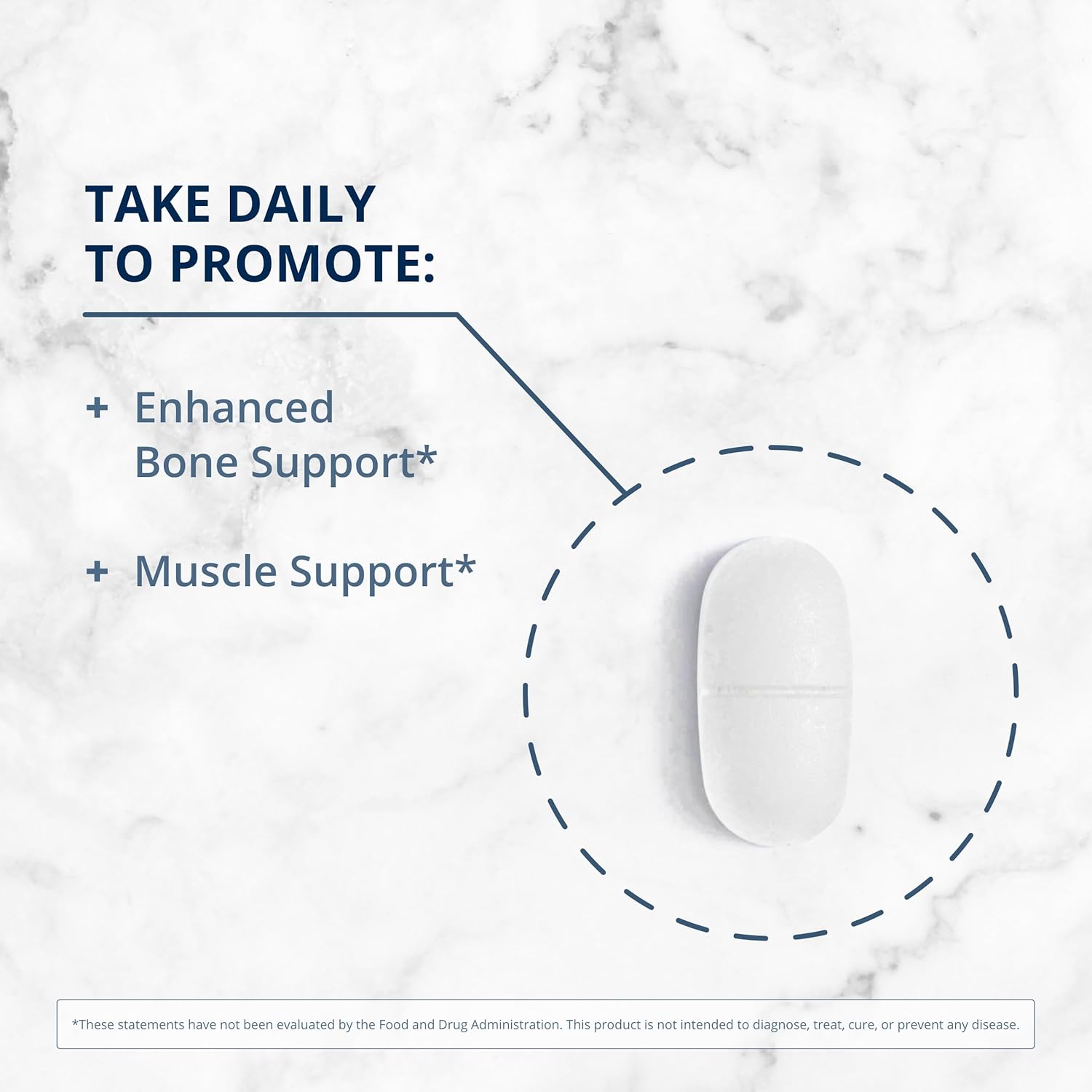 Vegetarian Bone Building Supplement with Magnesium & Calcium - Metagenics Bone Builder for Men & Women - 90 Servings