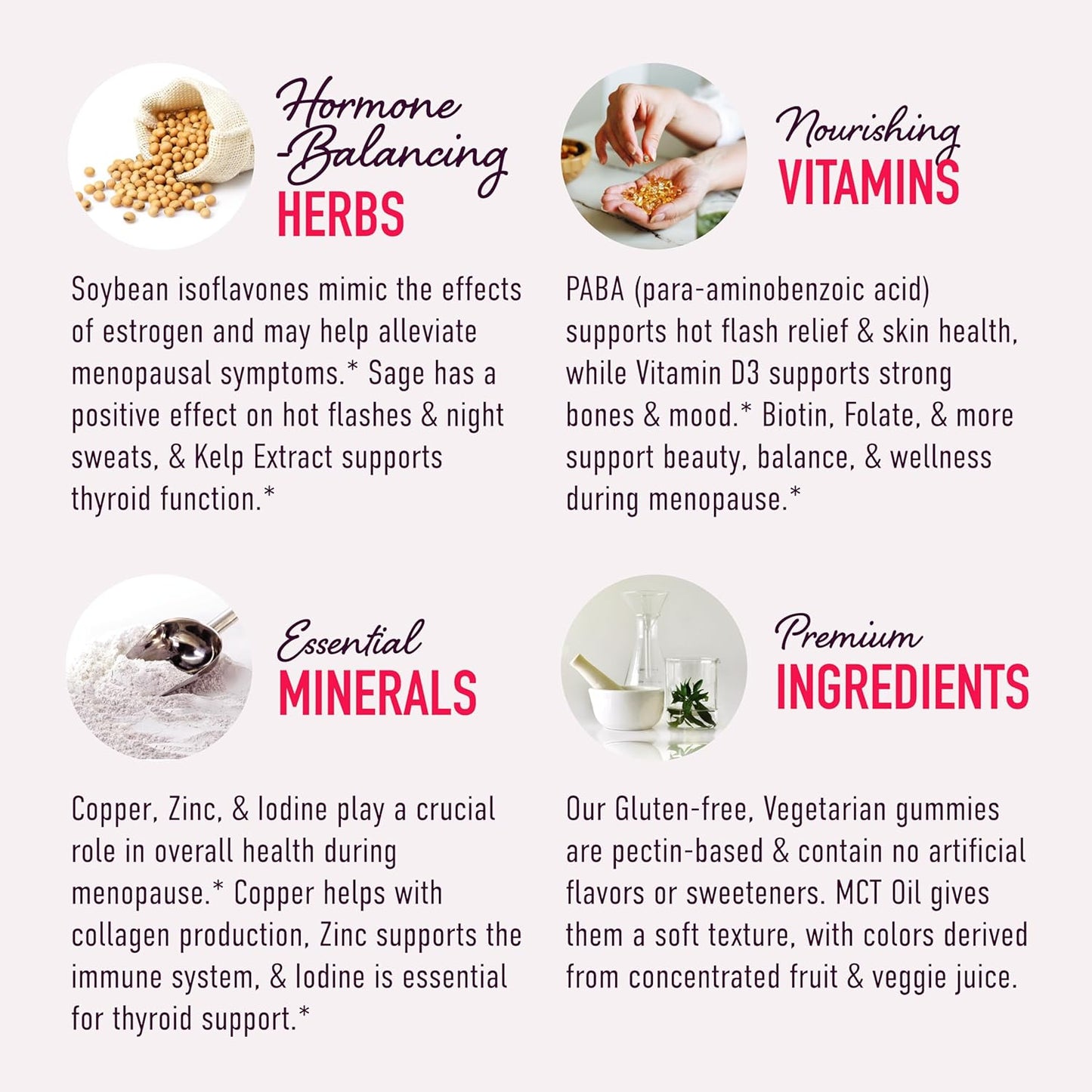 Vegetarian Menopause Support Gummies with DIM Supplement for Hormone Balance (30 Servings) + Diindolylmethane Capsules (120 Servings) | Gluten Free & Enhanced Estrogen Balance for Women