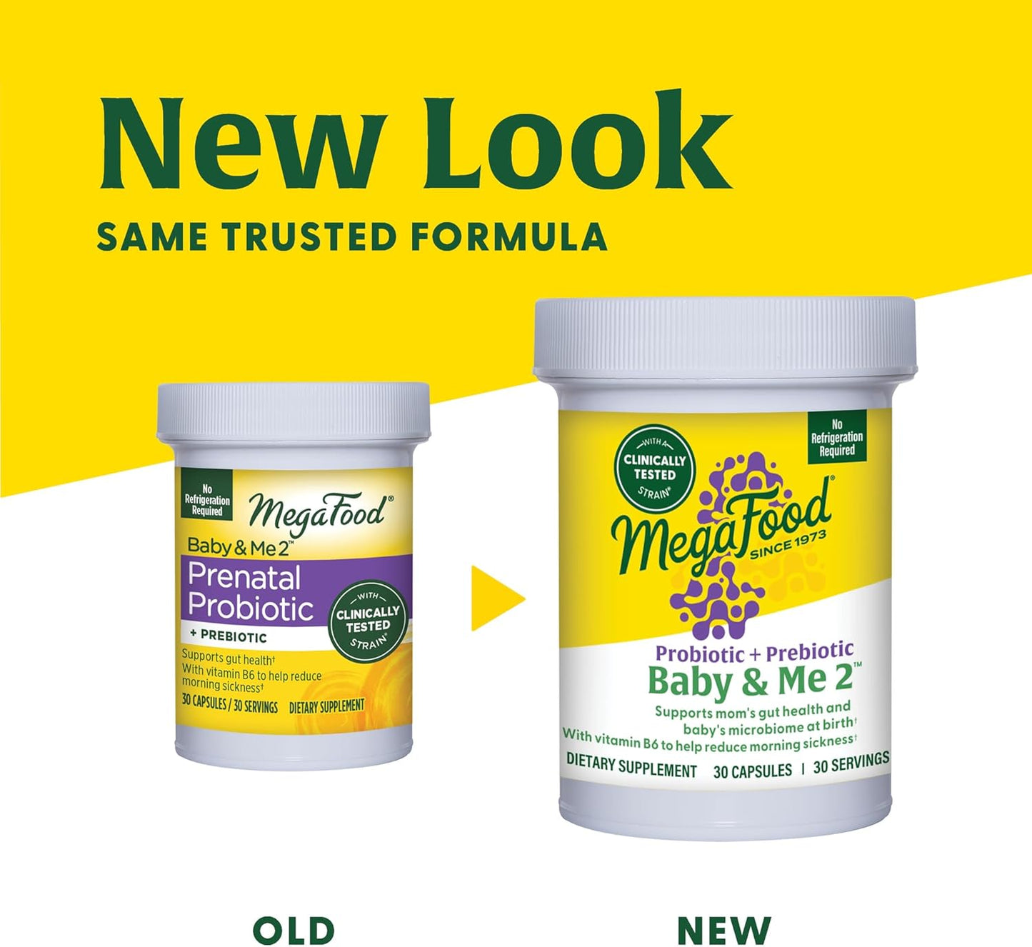 Vegetarian Prenatal Probiotic for Women - Digestive & Immune Support with Vitamin B6 - Morning Sickness Relief - 30 Capsules