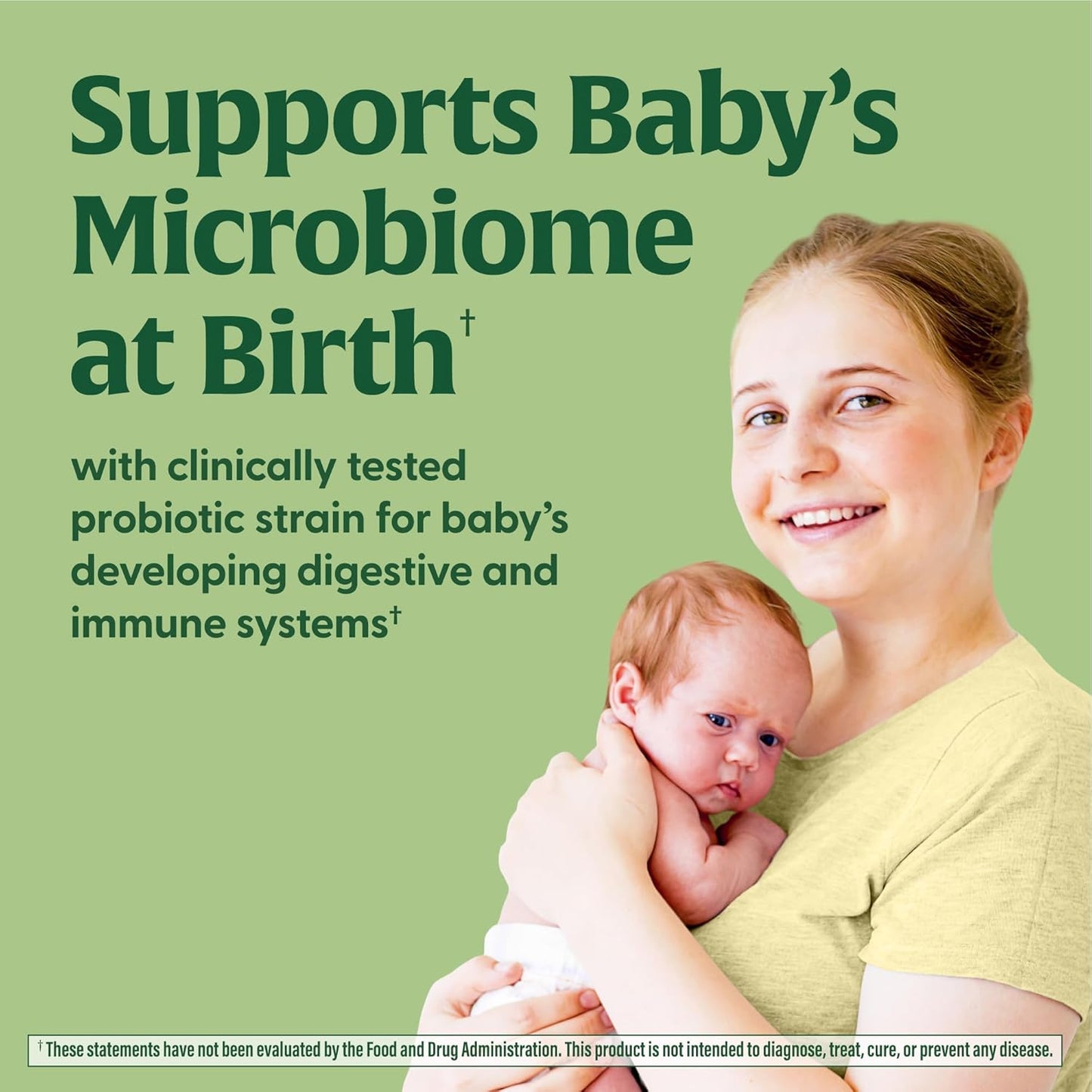 Vegetarian Prenatal Probiotic for Women - Digestive & Immune Support with Vitamin B6 - Morning Sickness Relief - 30 Capsules