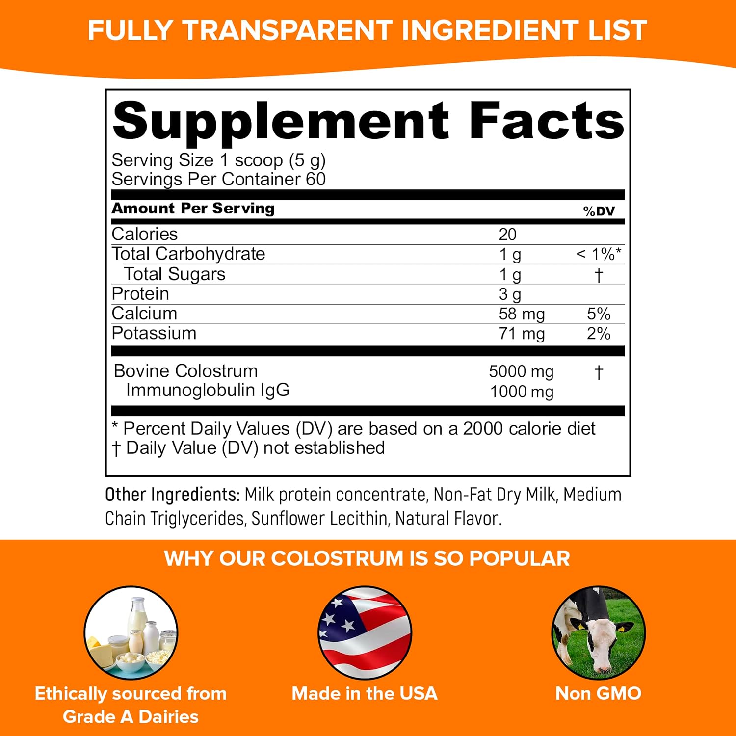 Velvet Colostrum Powder: Gut Health, Hair Growth, Immune Support - 10 oz Dairy Supplement with Lactoferrin & Immunoglobulins - BoostGo Australia