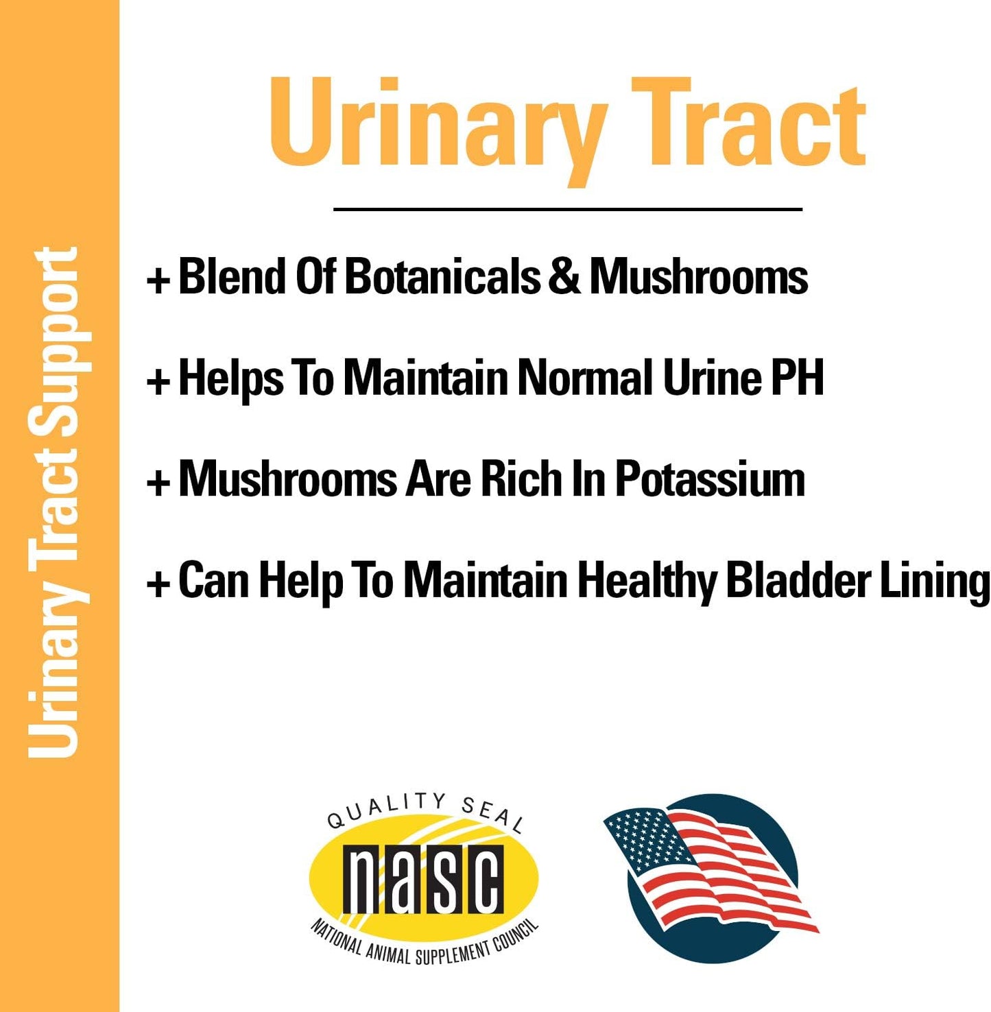 Vet Classics Urinary Tract Support Dog Supplement with Cranberry - Pet Incontinence Relief - Chewable Tablets 120 Ct.