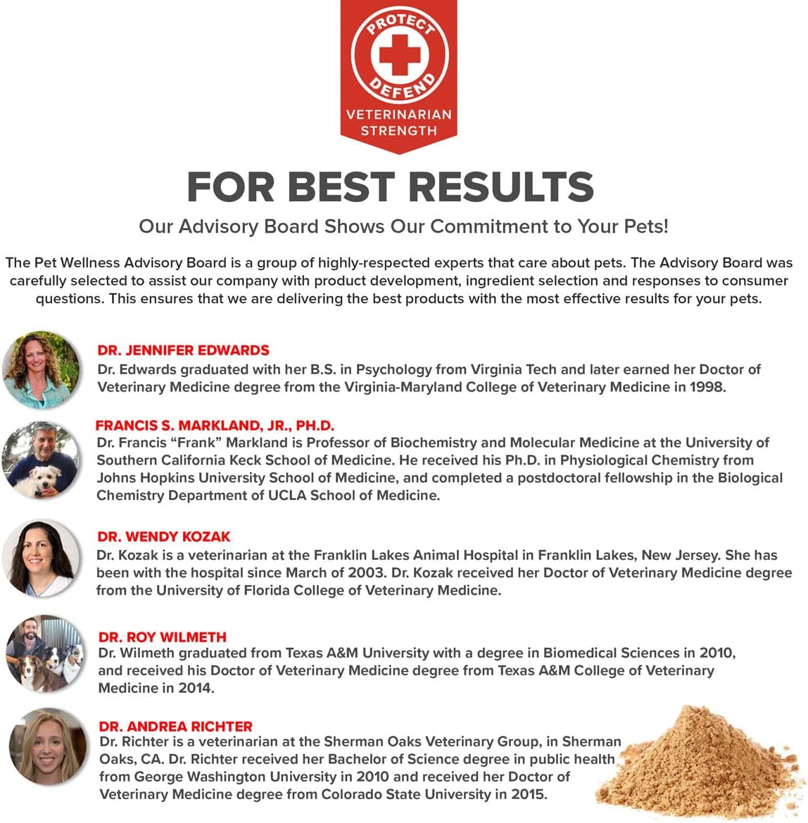 VetSmart Critical Immune Defense Formula for Dogs & Cats - Mushroom & White Turmeric - 30-Day Supply