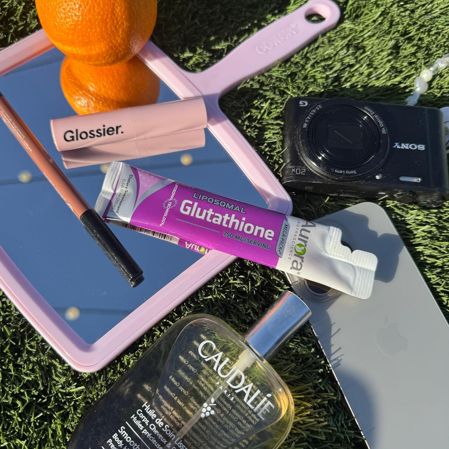 Vida Lifescience Aurora Nutrascience Liquid Glutathione 500mg Immune Support Antioxidant - 30 Packets - BoostGo Australia