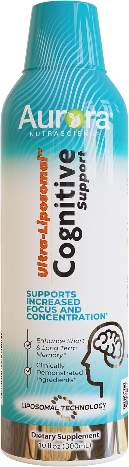 Vida Lifescience Aurora Nutrascience Ultra-Liposomal Magnesium L-Threonate for Cognitive Support, 10 fl oz - BoostGo Australia