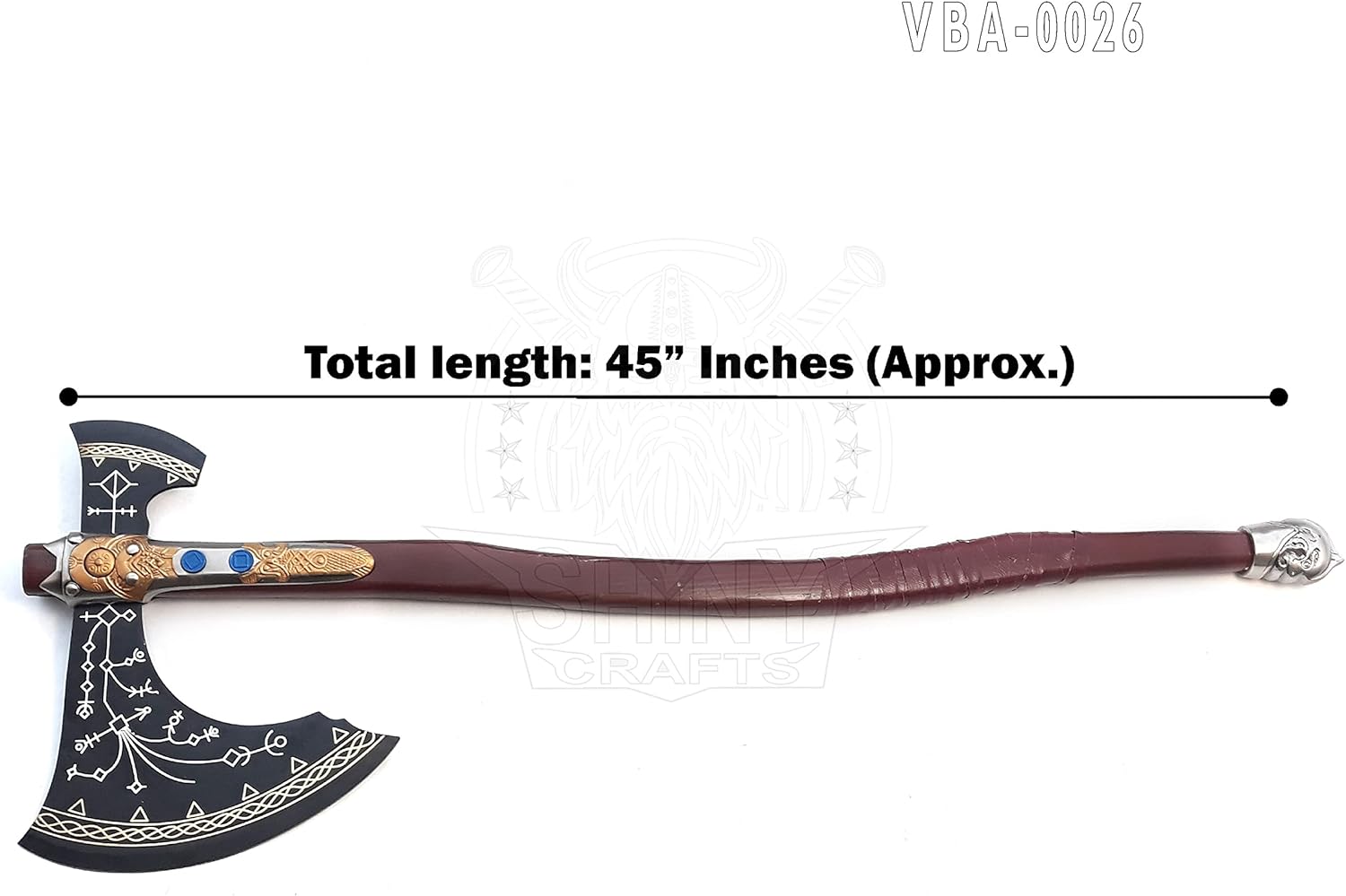 Viking Kratos Axe - God of War Inspired Cosplay Weapon Prop Replica Costume Axe Armor (SCA-026)