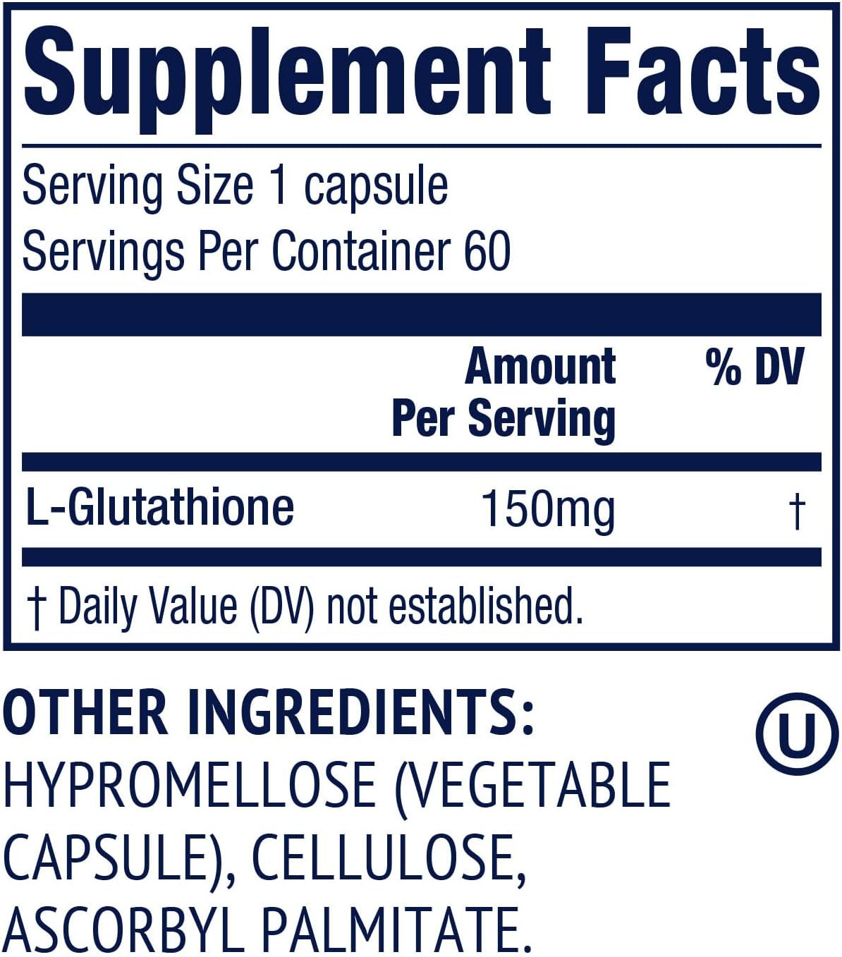 Vimergy Glutathione Capsules - Liver Detox Support and Antioxidant Superfood - Vegan, Kosher, Gluten-Free - 60 Count