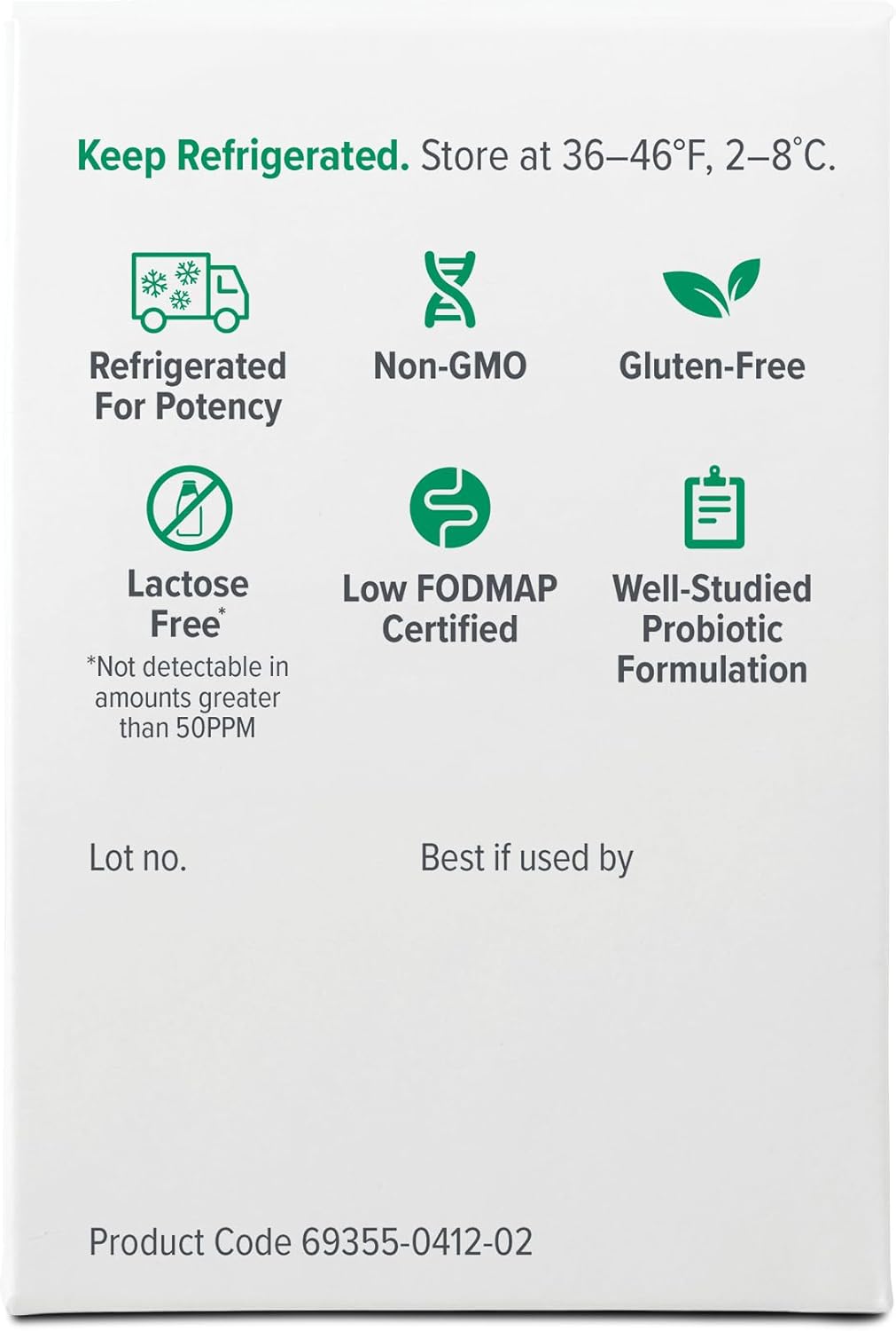 Visbiome® High Potency Probiotic - 450 Billion CFU Live Probiotics, Original De Simone Formulation - 60 Packets, Unflavored Powder