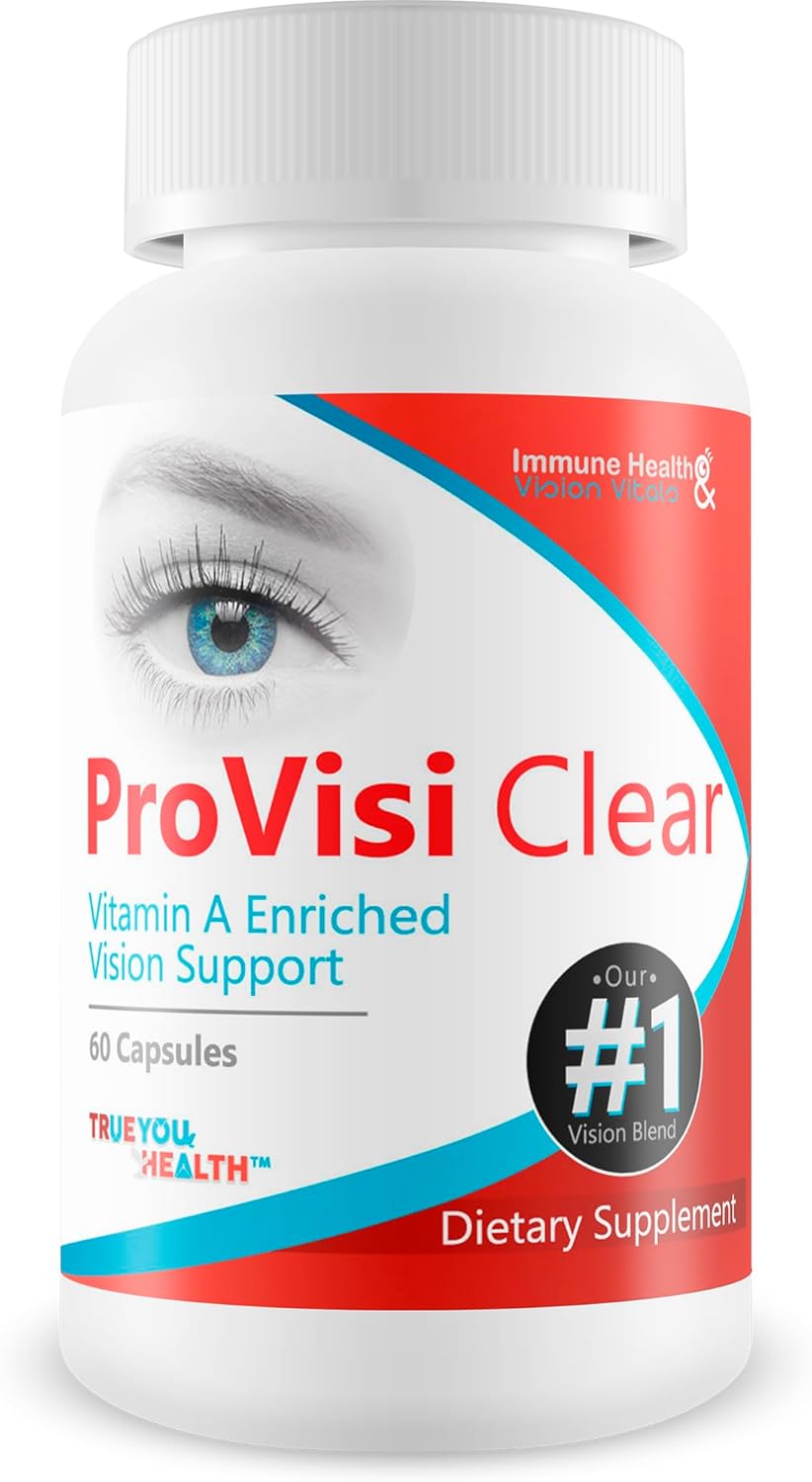 Vision Support Supplement with Vitamin A for Natural Eye Health - Premium Antioxidant Formula for Clear Vision - Pro VisiClear Eye Health Support Pill - BoostGo Australia
