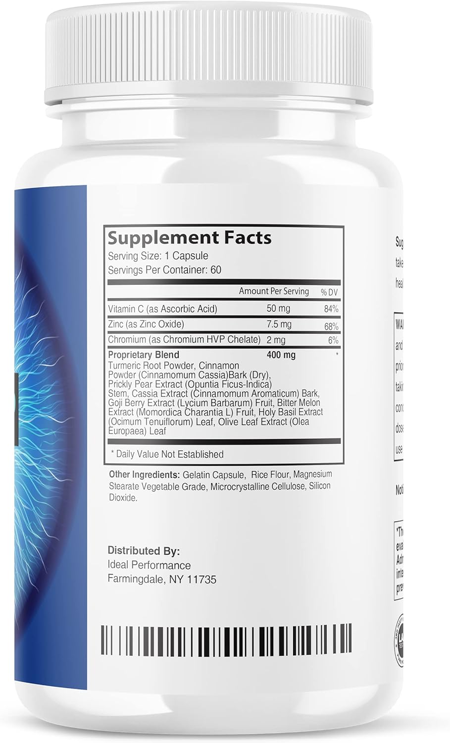VisiSharp Advanced Eye Health Formula (2 Pack, 120 Capsules) - Ideal Performance Eye Supplement
