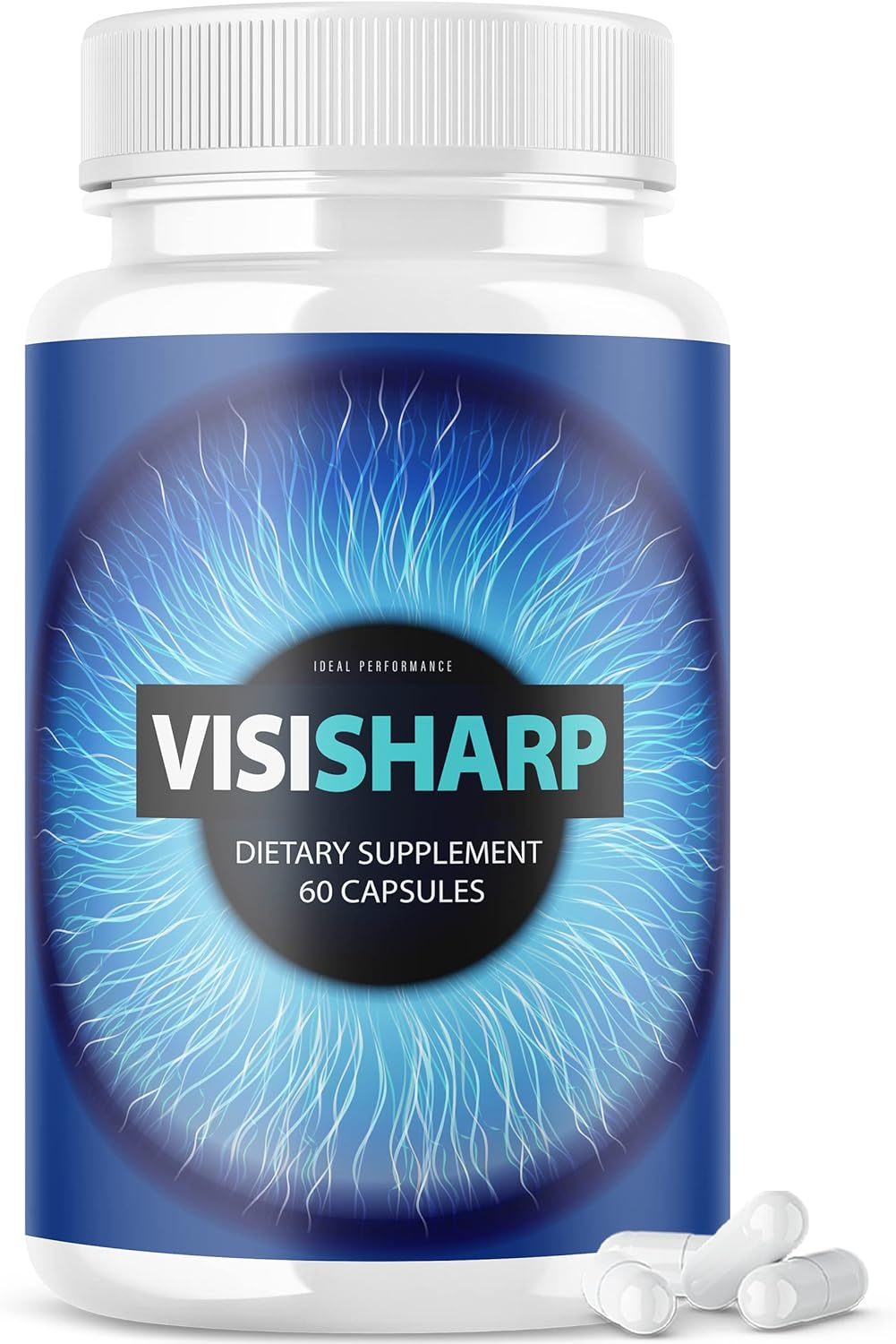 VisiSharp Advanced Eye Health Formula Supplement - 60 Capsules for Ideal Eye Performance