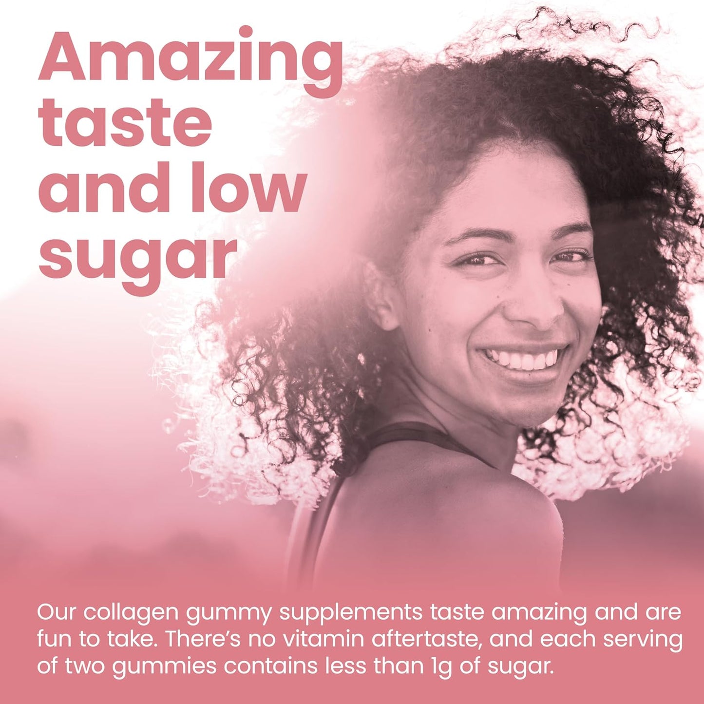 vitafive Bovine Collagen Gummies for Hair, Skin & Connective Tissue Support - Gluten Free - 50 Count - BoostGo Australia
