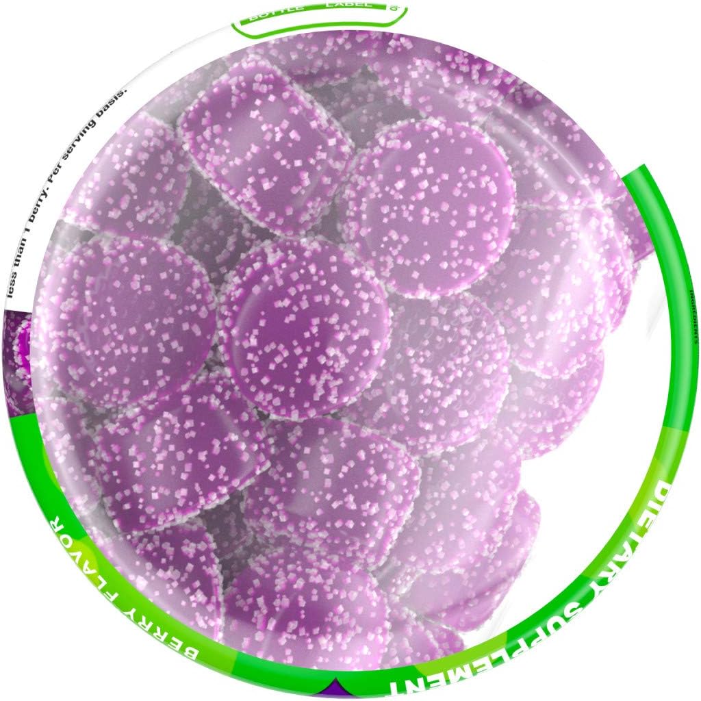 Vitafusion Elderberry Gummy Vitamins, 90 Count - Pack of 2 Chewable Elderberry Gummies