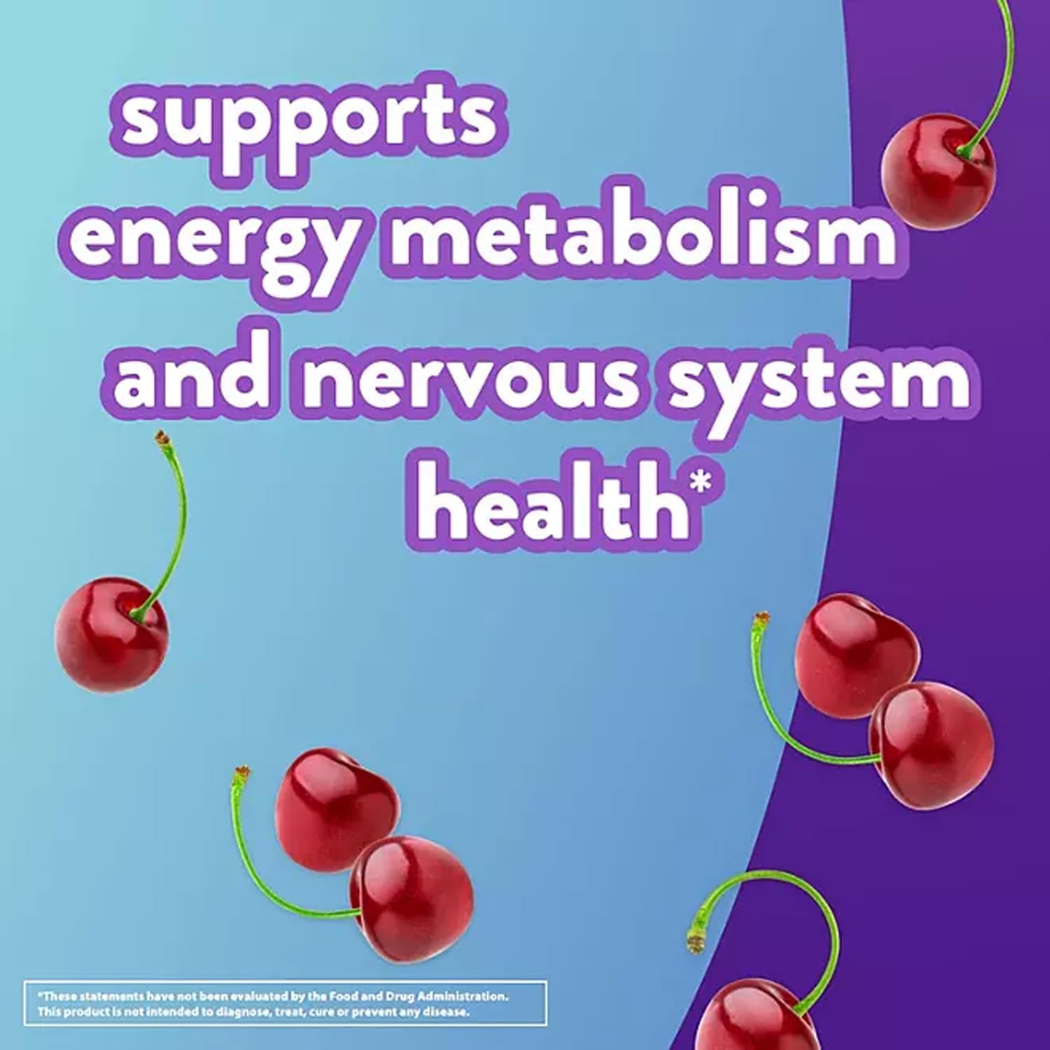 Vitafusion Extra Strength Cherry Flavored Vitamin B12 Gummies - Energy & Nervous System Support - 170 Count, 85 Day Supply