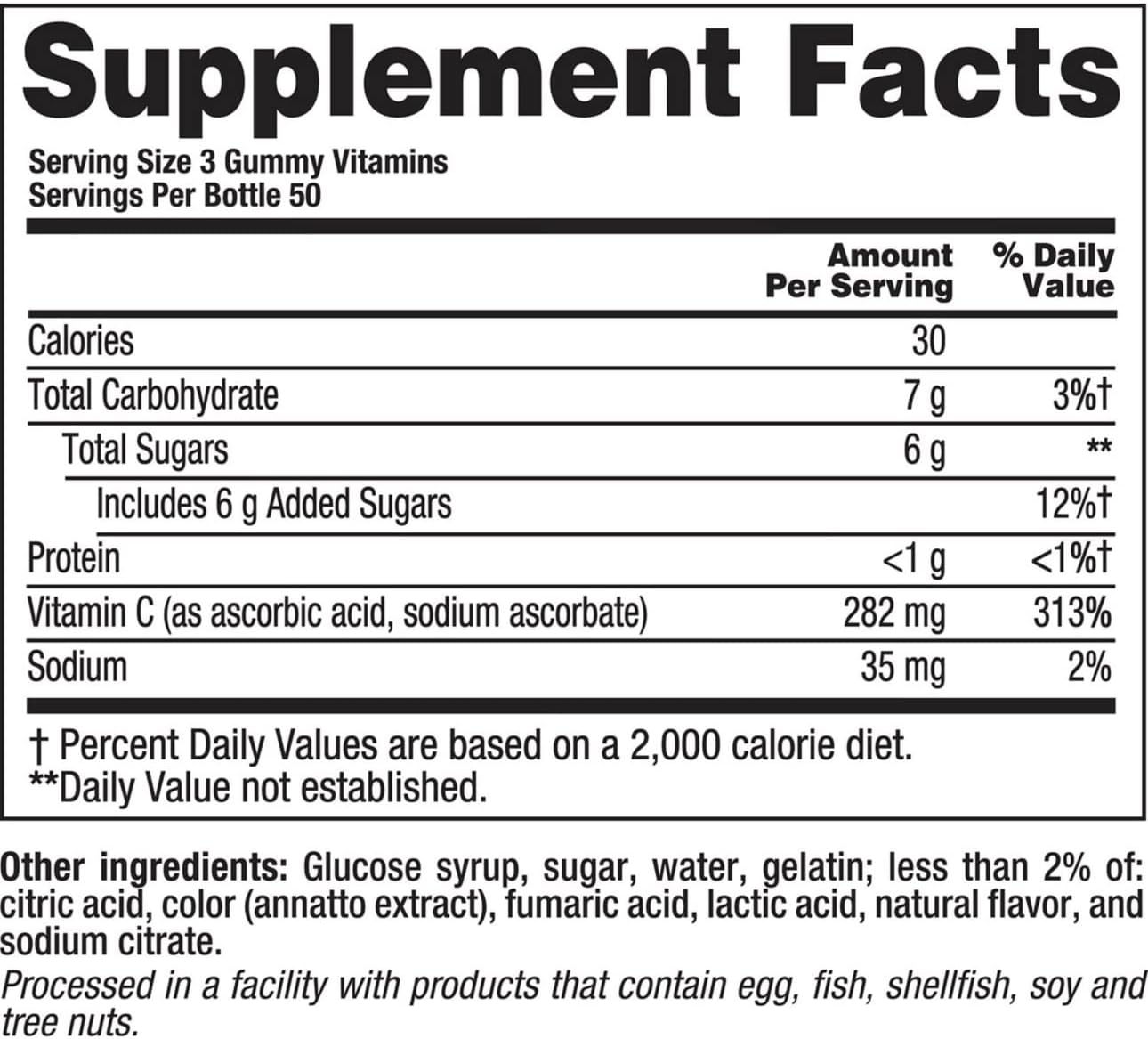 Vitafusion Power C Gummy Bundle for Adults - Family Size Pack