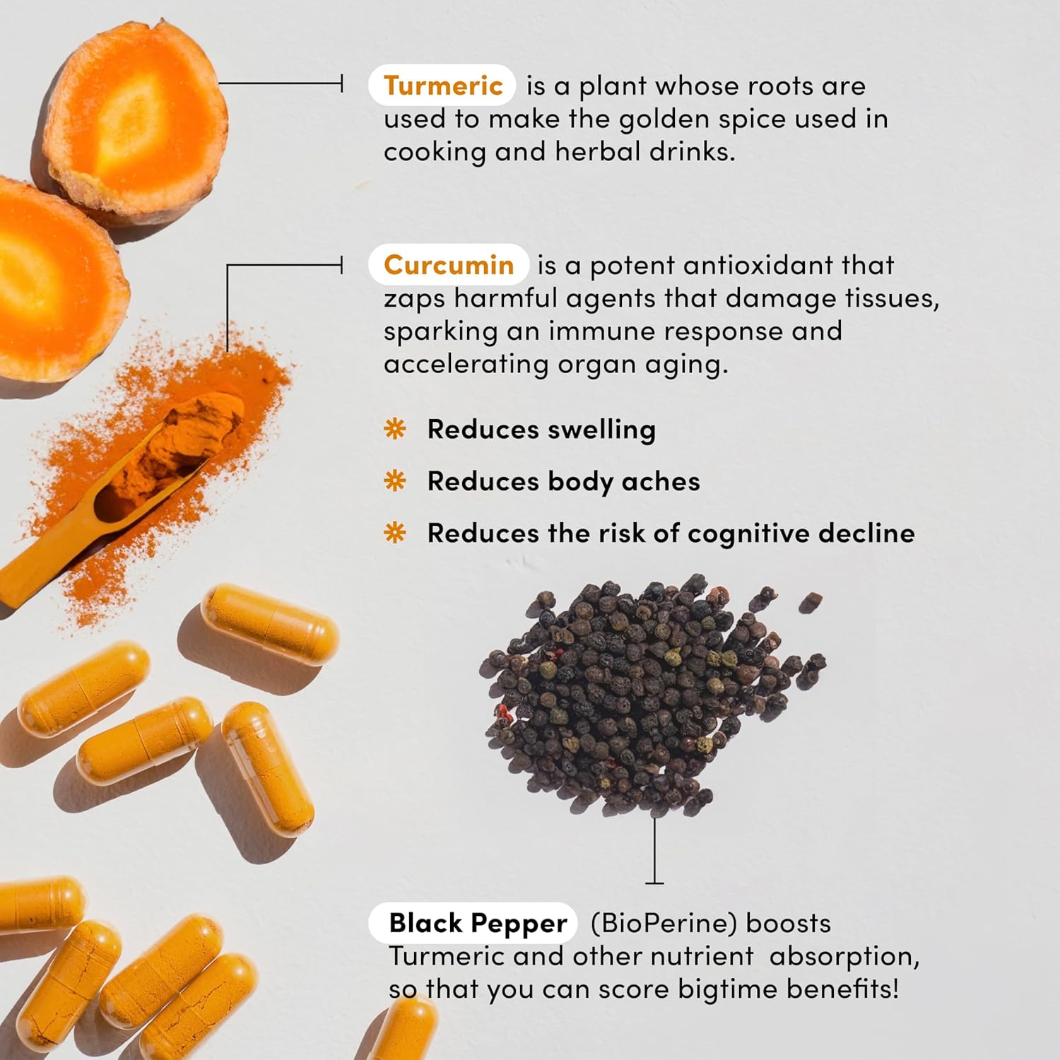 Vital Peak Bundle: Cleanse24 and Turmeric Curcumin Extract for Overall Health and Wellness