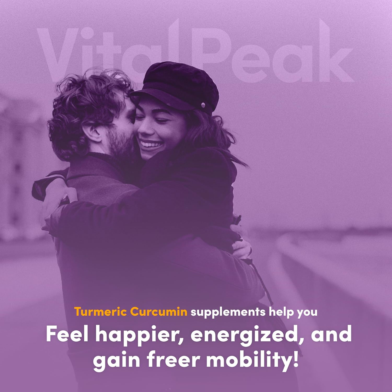 Vital Peak Bundle: NATION HEALTH MD Cognilux and Turmeric Curcumin Extract - Health Supplement Pack