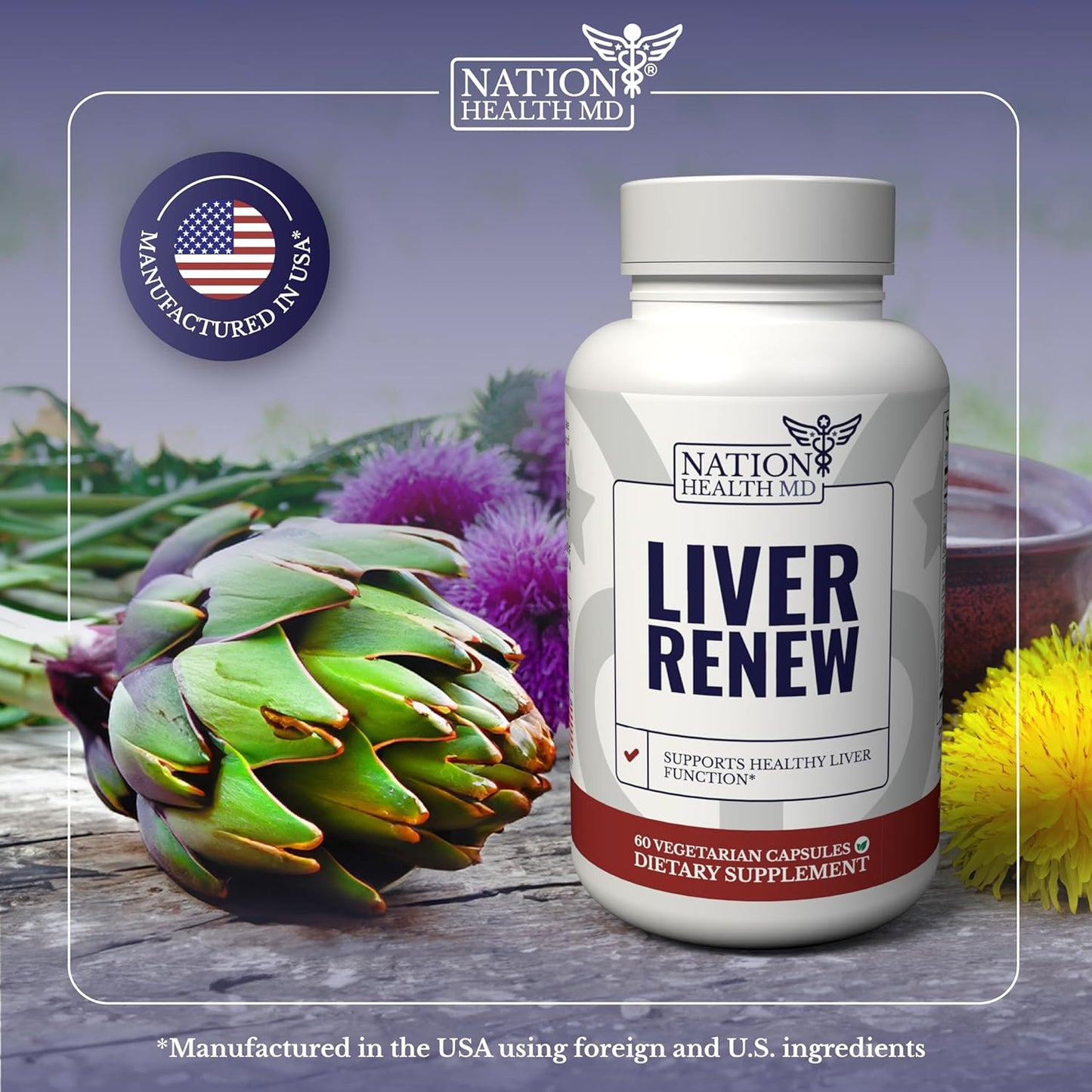 Vital Peak Liver Renew and Turmeric Curcumin Bundle for Overall Health & Wellness