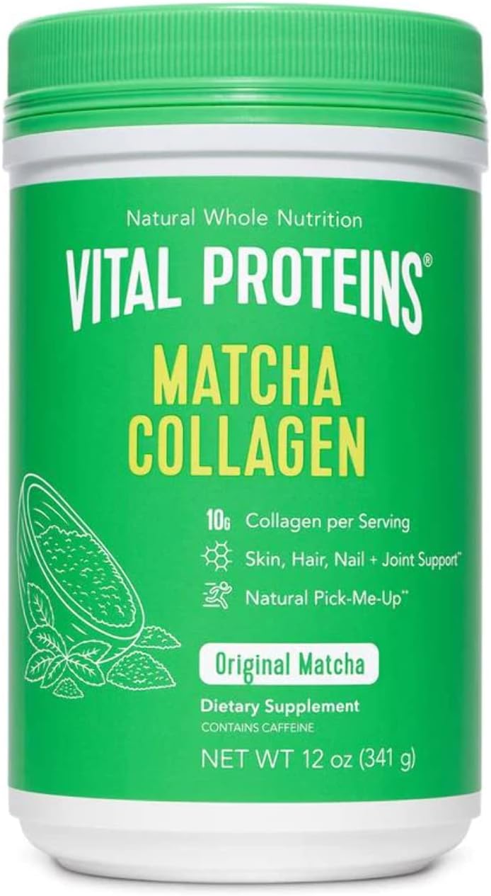 Vital Proteins Matcha Collagen Powder Packet, 0.5 OZ