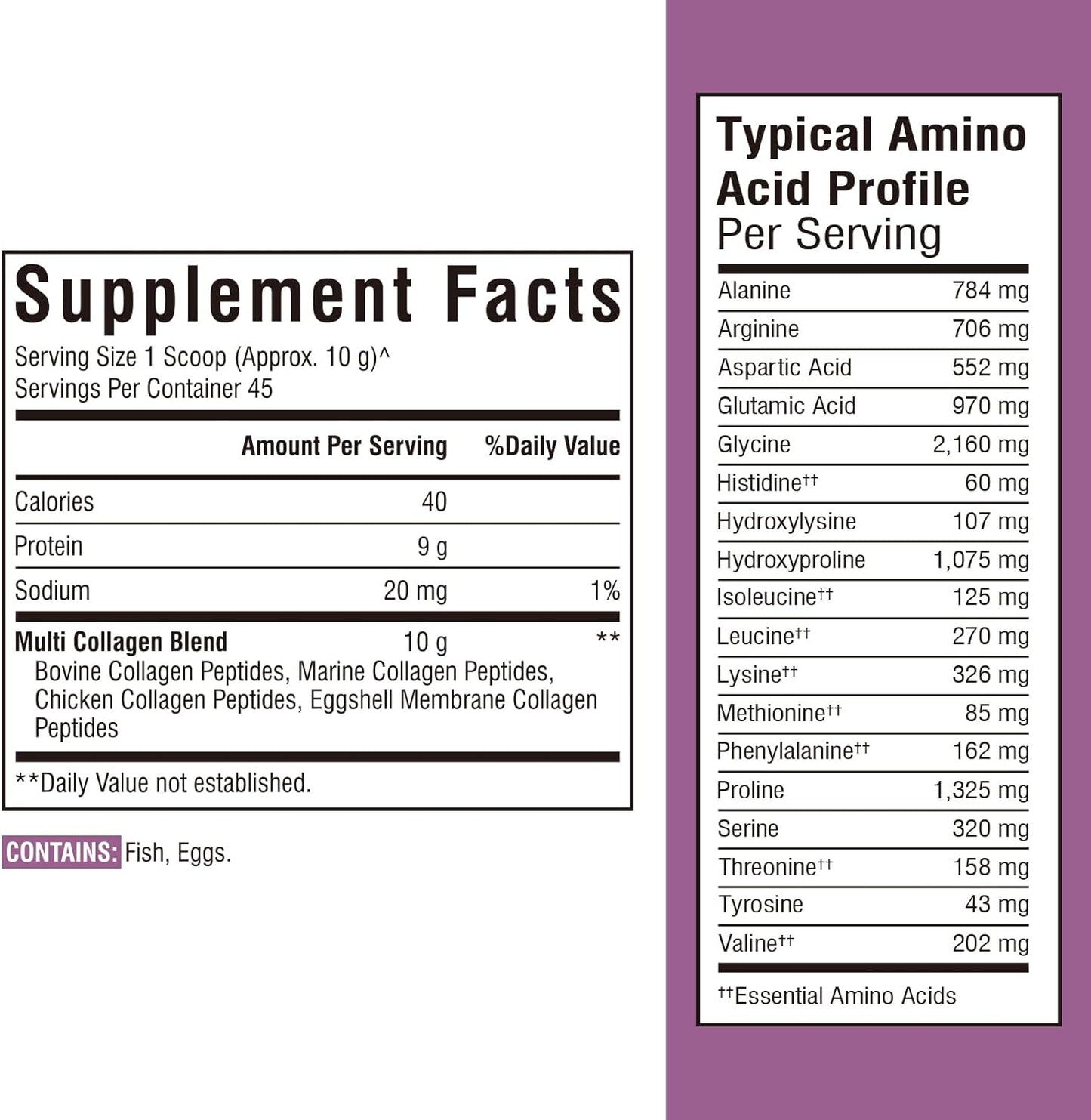 Vitalibre Multi Collagen & Bovine Peptides Powder Bundle - 16oz & 8oz Sizes