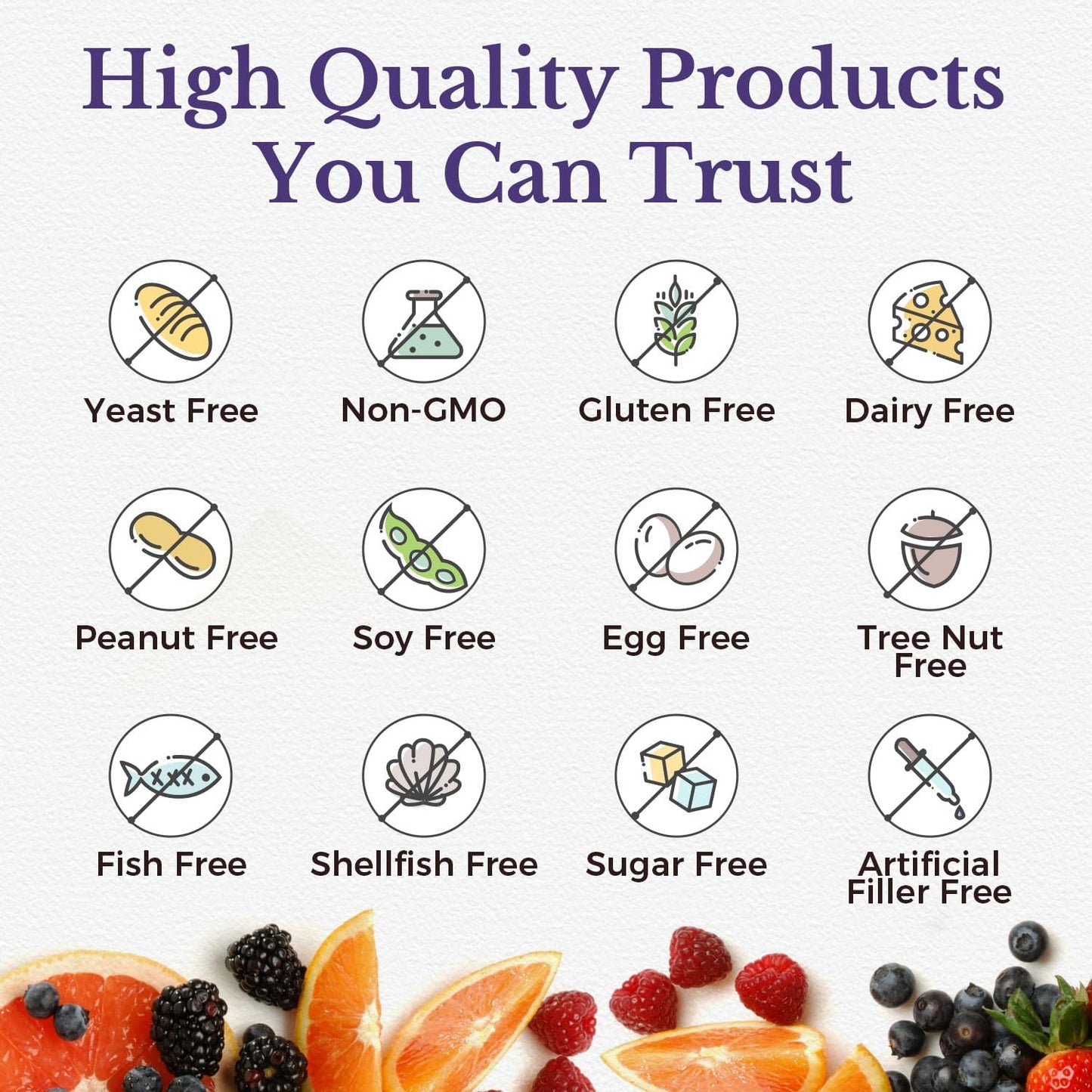 Vitalitown Probiotic Supplement: 101 Billion CFUs, 24 Strains, Enzymes, Prebiotics, Shelf Stable, Men & Women, 30 Caps