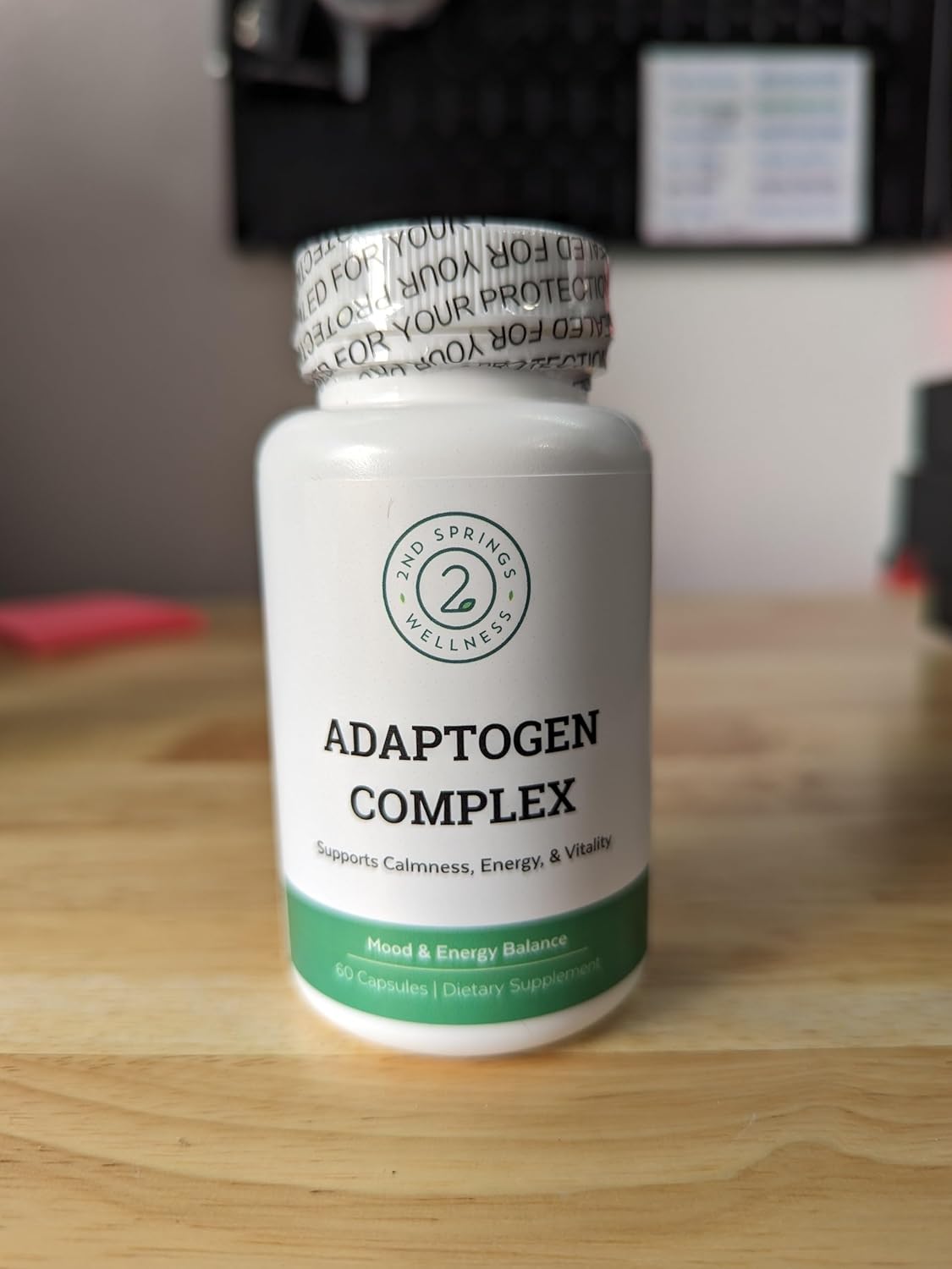 Vitality & Mind Wellness Trio Bundle - Brain Support, Adaptogen, Vitamin D3+K2 for Enhanced Wellbeing