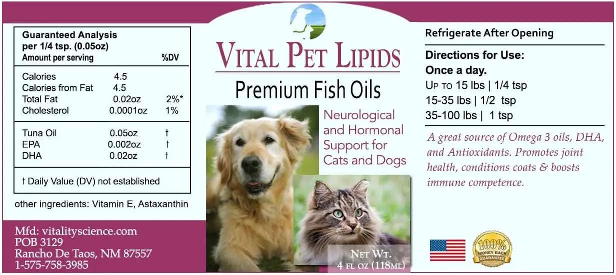 Vitality Science Flex N Free + Vital Pet Lipids for Dogs | Bone & Joint Health | Stiffness Relief | Neurological & Hormonal Support | Large Breed Formula