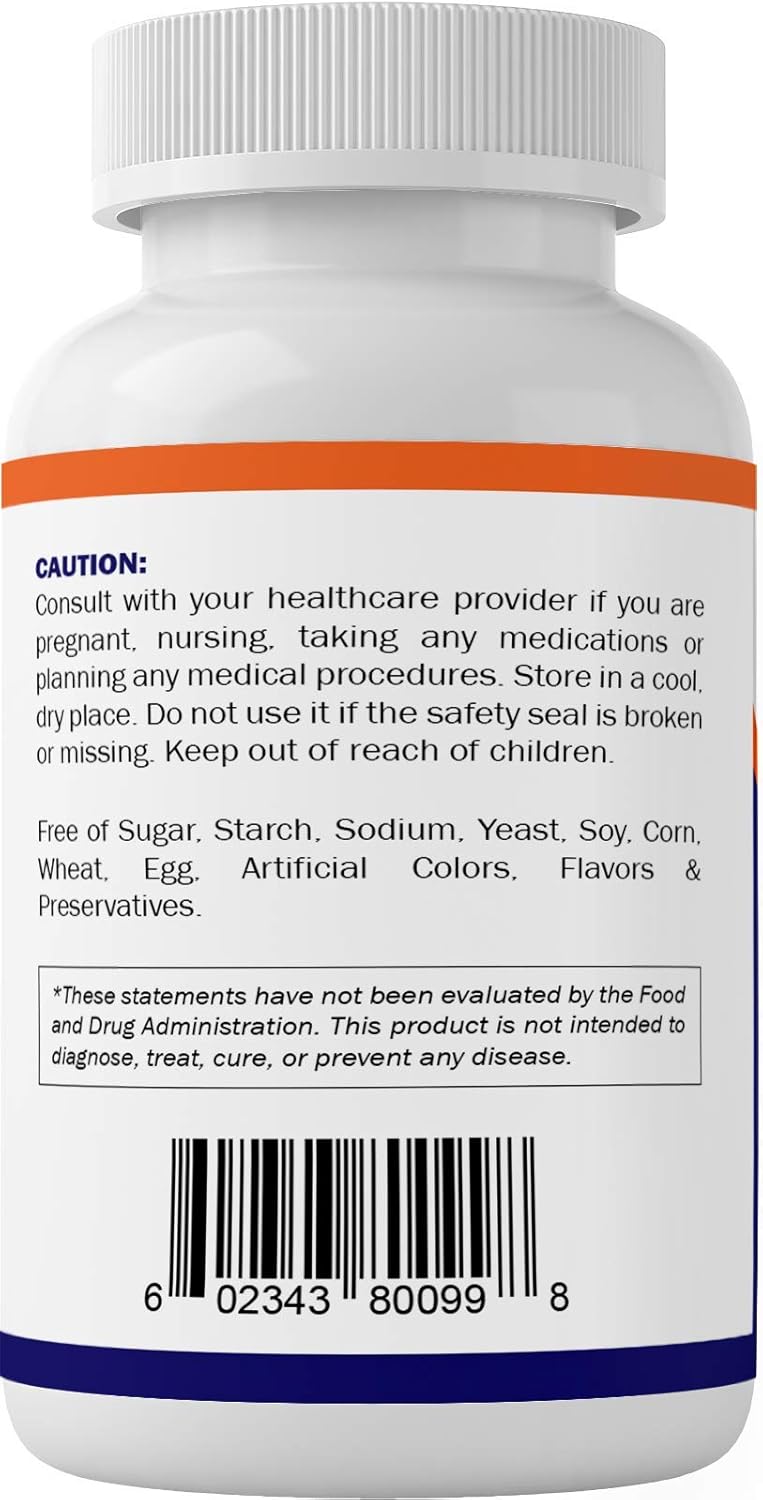 Vitamatic 3 Pack Thiamine Vitamin B1 500mg, 120 Capsules for Energy Support