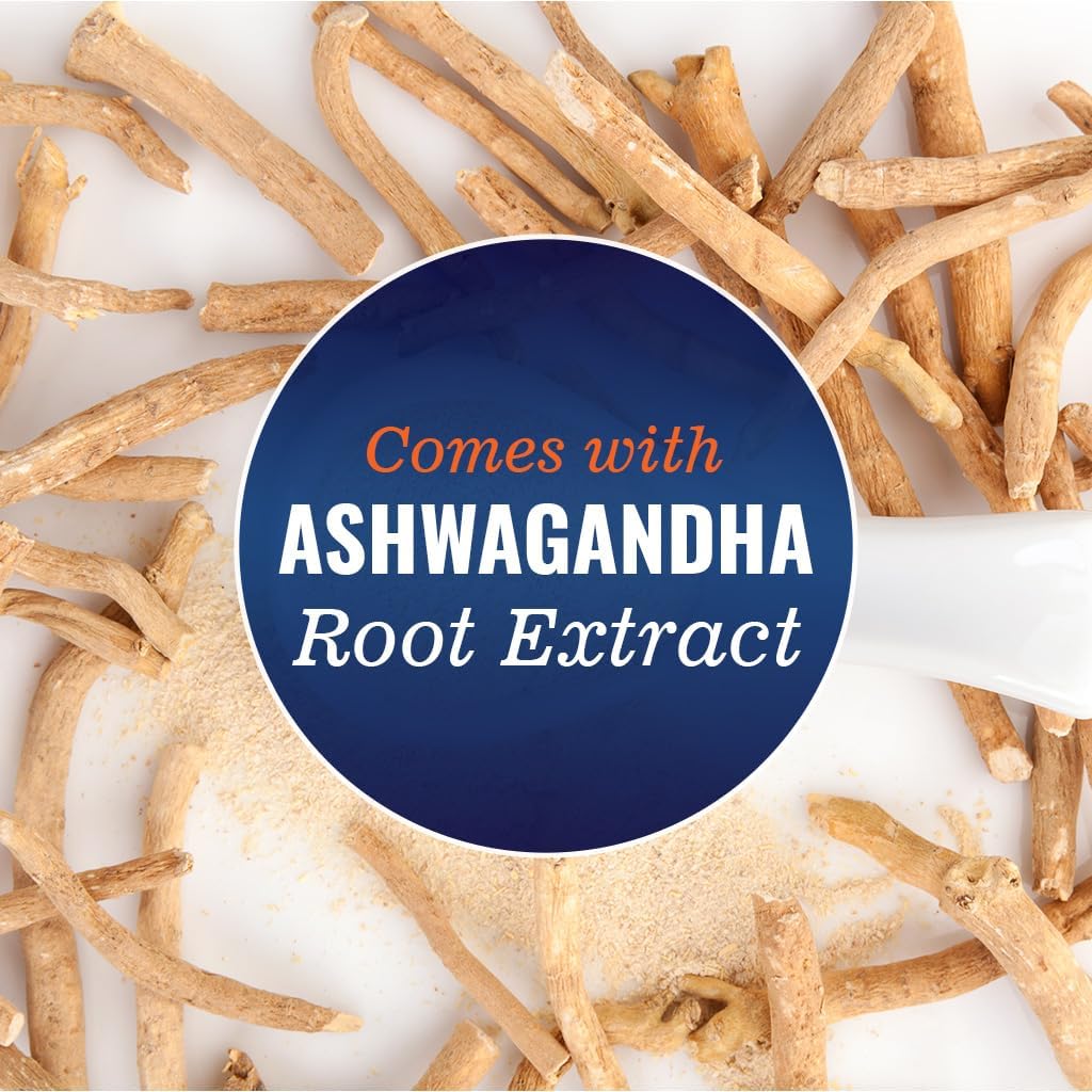 Vitamatic KSM-66 Ashwagandha Root Extract Capsules - 600mg, 60 Count with Bioperine for Enhanced Absorption