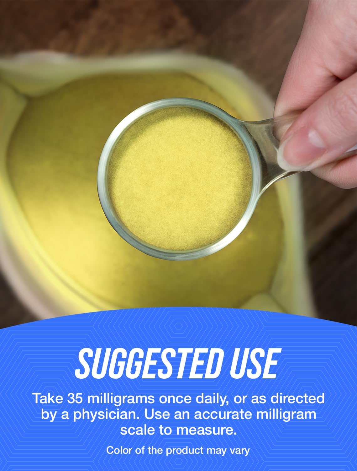 Vitamin A Palmitate Powder 100g - Retinol Palmitate Supplement for Immune & Eye Support - Gluten Free - 35mg per Serving - Pack of 1