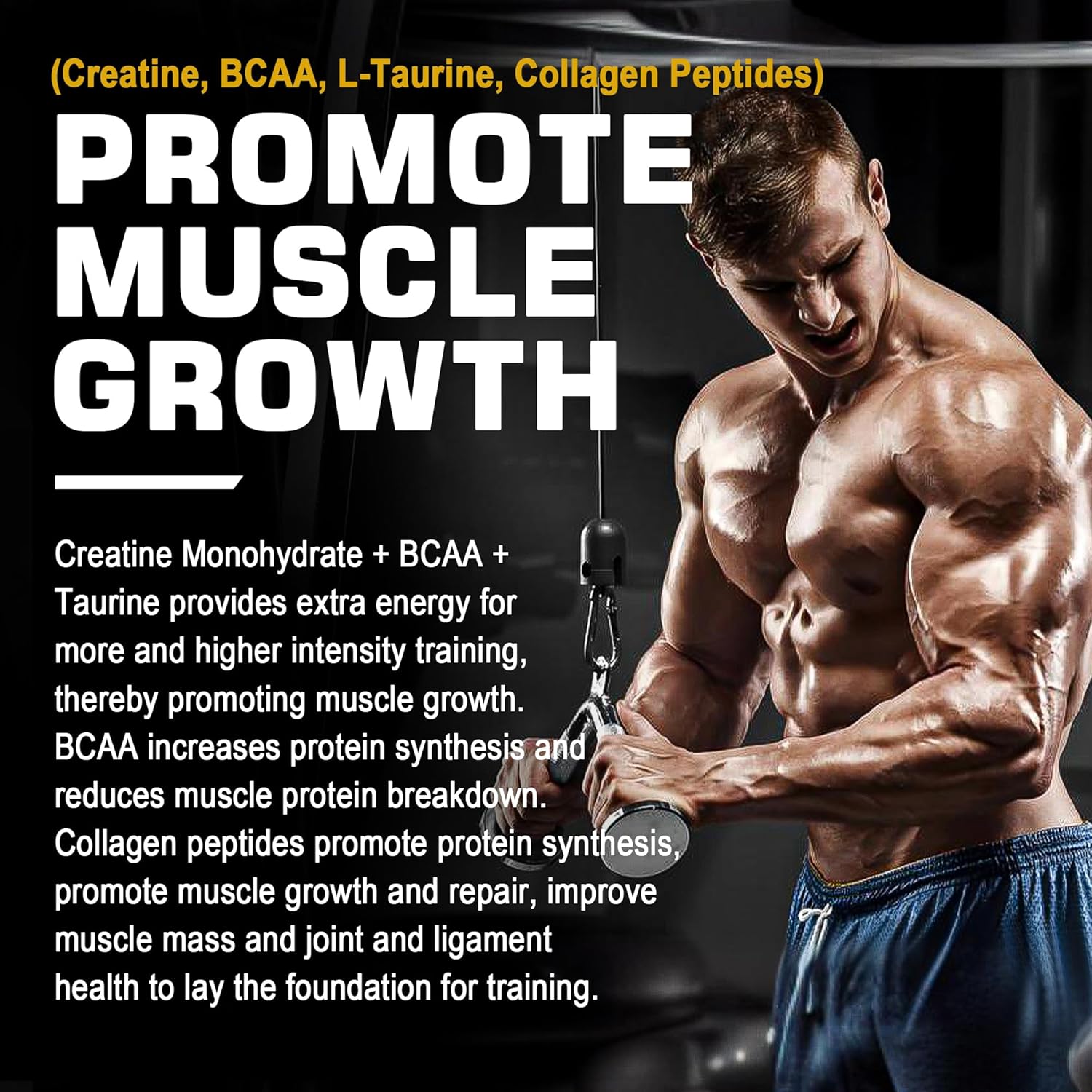 Vitamin B Complex and Creatine Gummies Bundle for Daily Wellness and Energy Boost