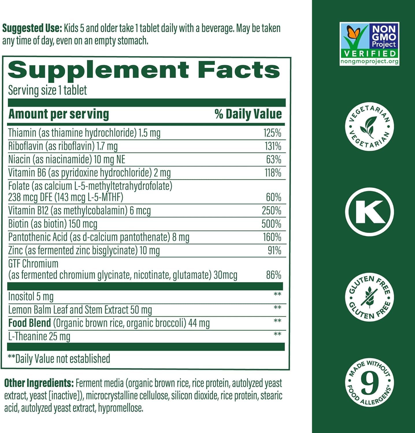 Vitamin B Complex Supplement for Kids – 8 Essential B Vitamins, Supports Energy Production, Vegetarian & Gluten Free, 30 Mini Tablets - BoostGo Australia