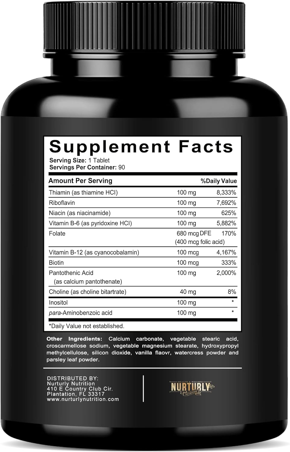 Vitamin B Complex with Omega 3 Fish Oil - B1, B2, B3, B5, B6, B7, B9, B12, Biotin - 2000mg Fish Oil, 800mg EPA, 600mg DHA - Energy, Immunity, Joint, Brain, Heart Support