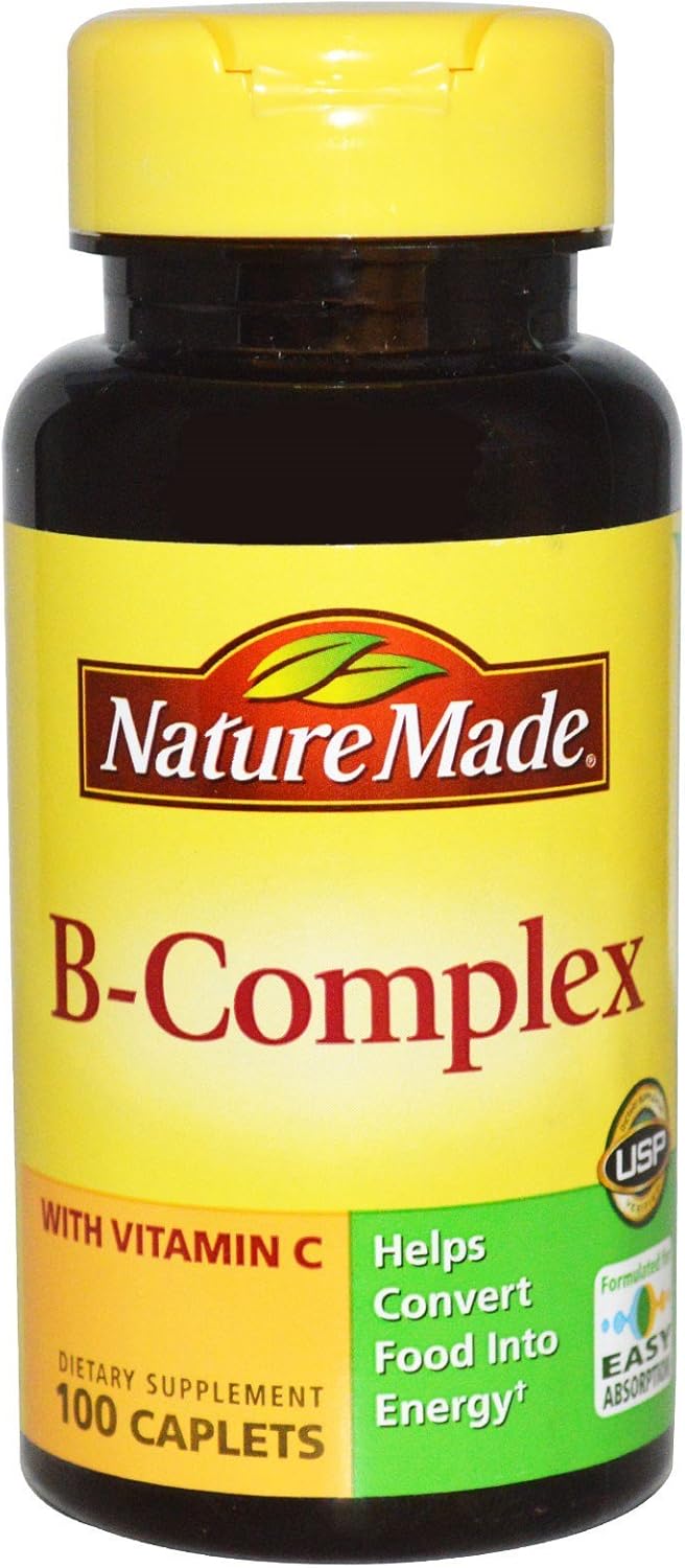 Vitamin B Complex with Vitamin C, 100 ct by Nature Made - BoostGo Australia