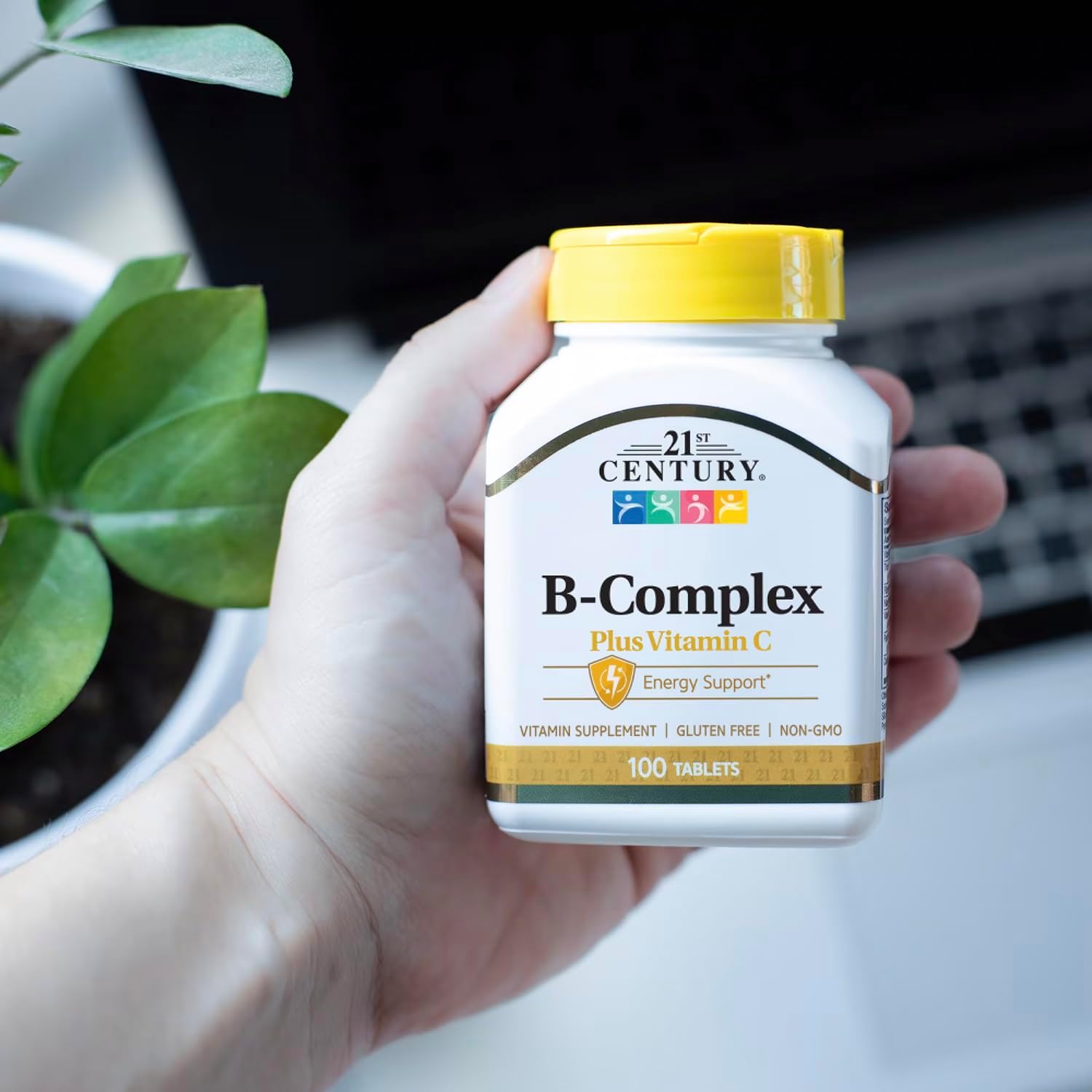Vitamin B Complex with Vitamin C 100 Tablets for Modern Health