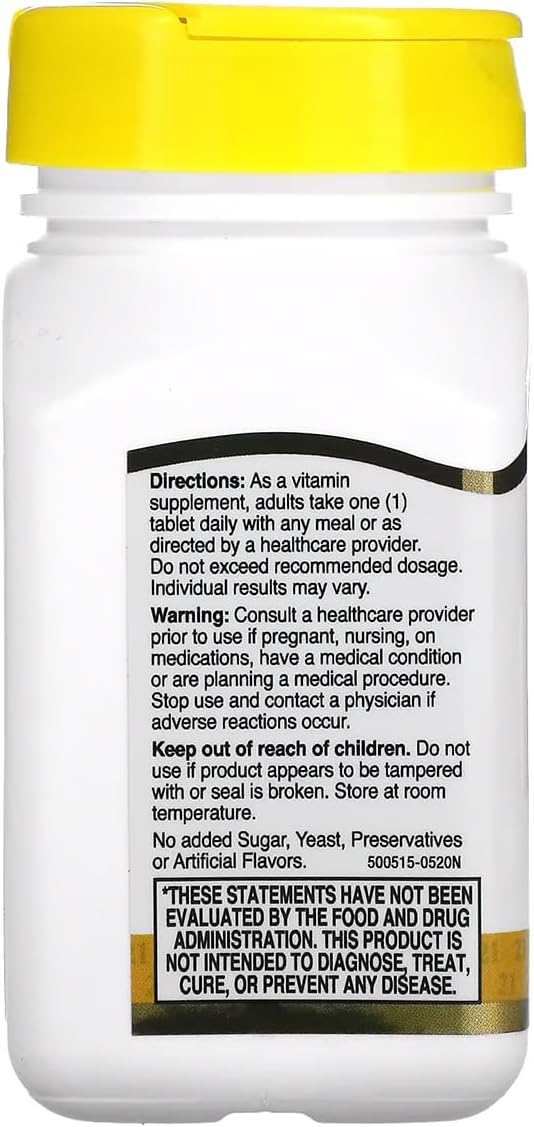 Vitamin B Complex with Vitamin C 100 Tablets for Modern Health