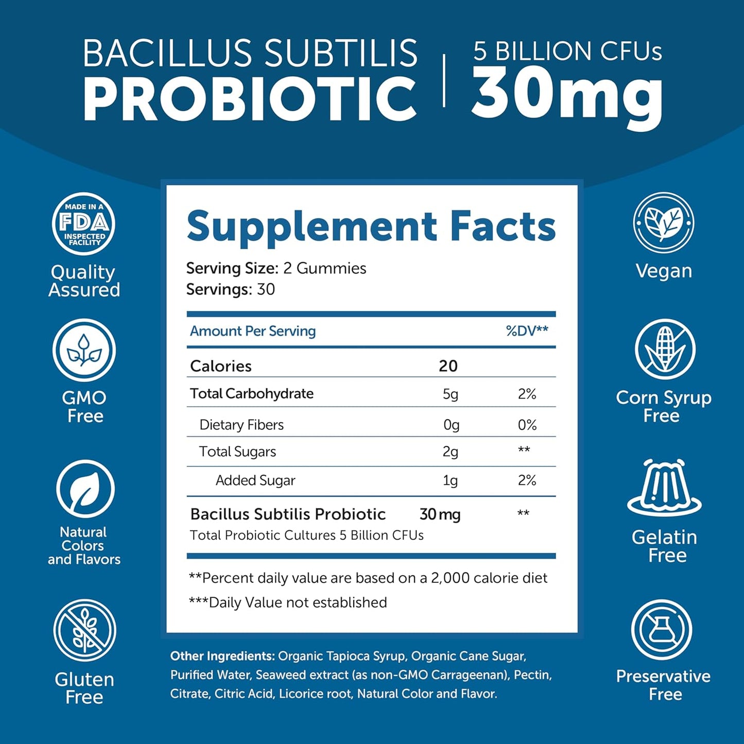 Vitamin B12 and Probiotic Gummies Bundle for Energy, Bone, and Gut Health - 3000 mcg & 5 Billion CFUs with Vitamin C - Men and Women's Support
