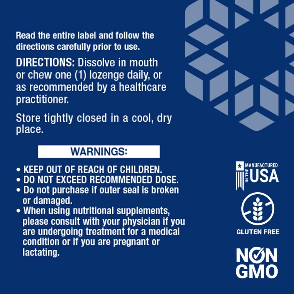 Vitamin B12 Methylcobalamin & Vitamin D3 Supplement Bundle - 60 Count, 1mg & 125 mcg (5000 IU) Life Extension Formula