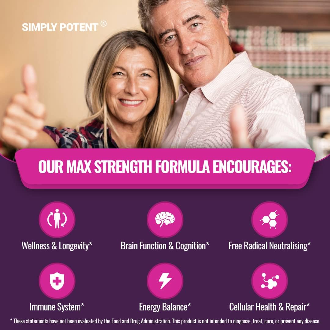 Vitamin B3 Supplement Capsules with Resveratrol for NAD Support & Energy Boost - 120 Vegetarian Capsules