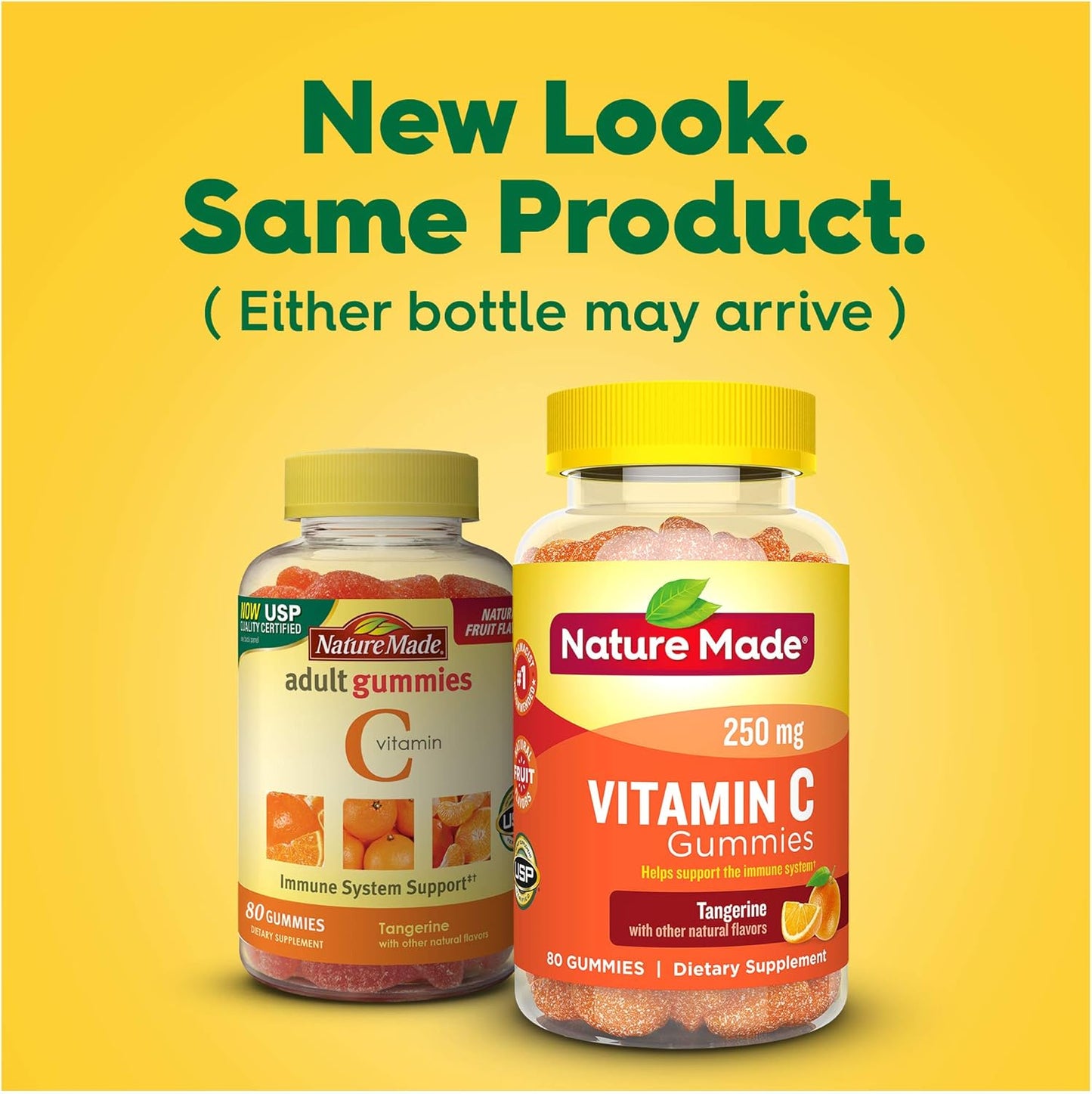 Vitamin C Gummies 250mg, Immune Support Supplement, 80 Count, 40 Day Supply by Nature Made