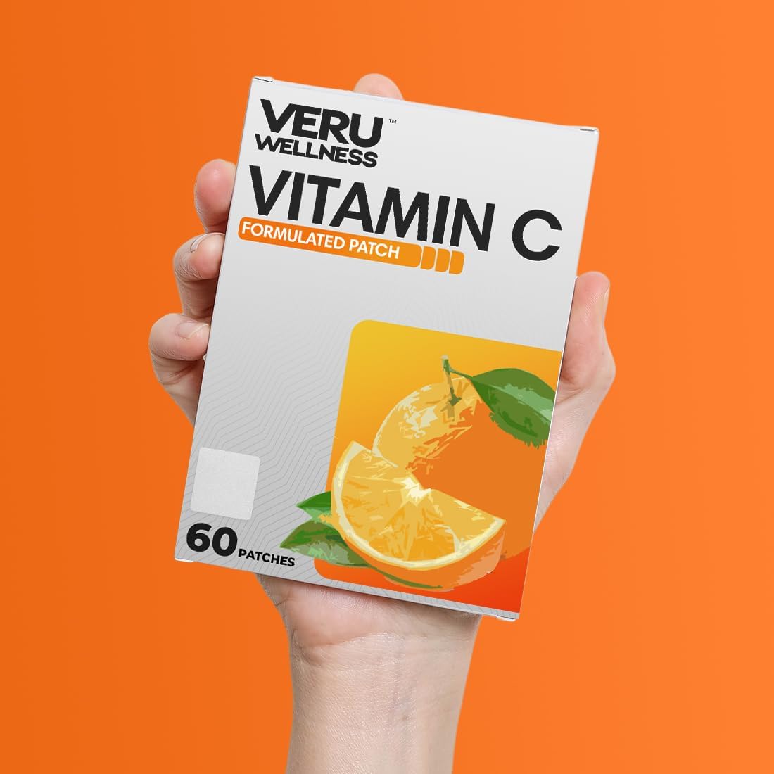 Vitamin C Plus Time Release Patch - Self Adhesive Daily Patch for 8-10 Hours (60 Day Supply)