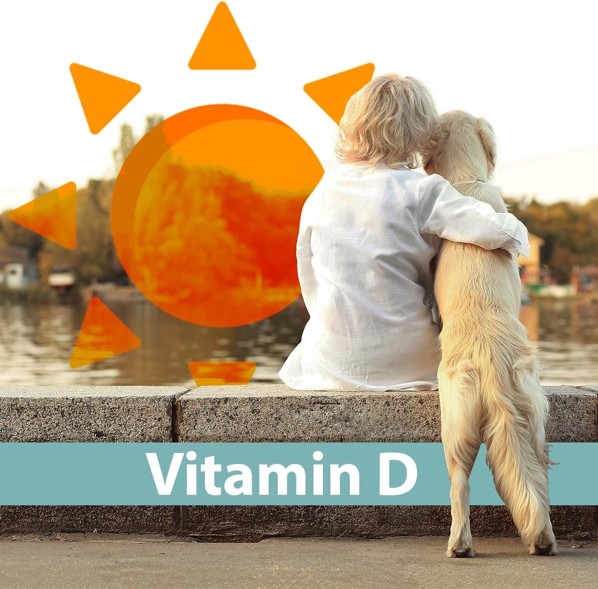 Vitamin D 25mcg Tablets Dietary Supplement - 100 Count Pack for Geriatric Care