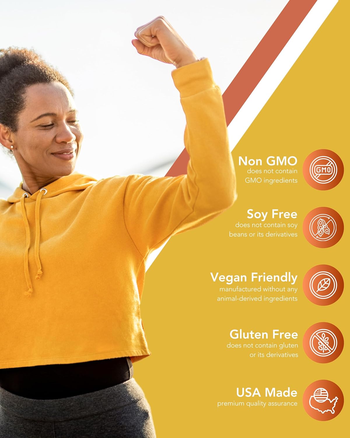 Vitamin D3 5000IU with Vitamin K2, Turmeric Curcumin & Ginger for Immune & Heart Health Support
