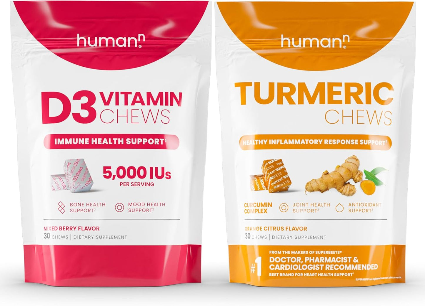 Vitamin D3 and Turmeric Chews for Daily Wellness Boost - BoostGo Australia