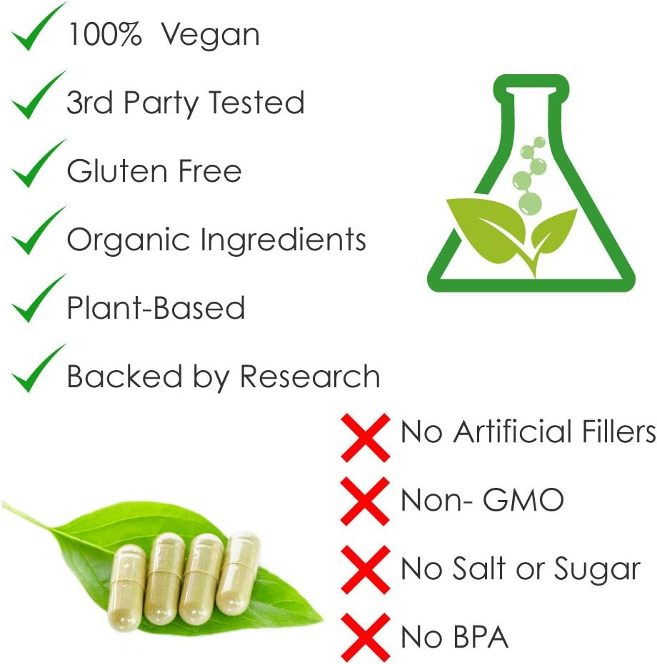 Vitamin D3 Capsules for Bone Health Support - 60 Vegan Capsules by Rejuvenation Therapeutics